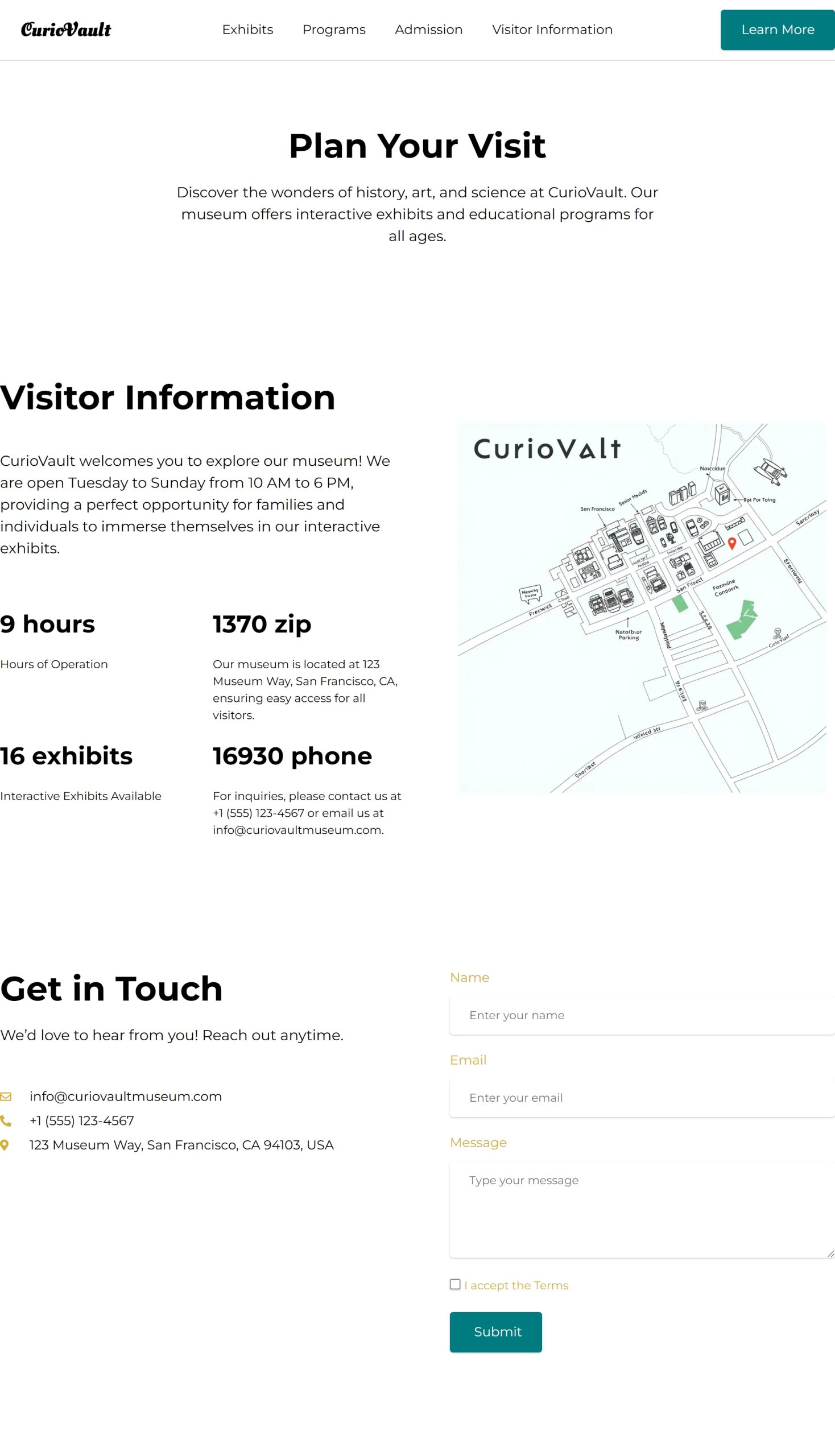 Visitor Information