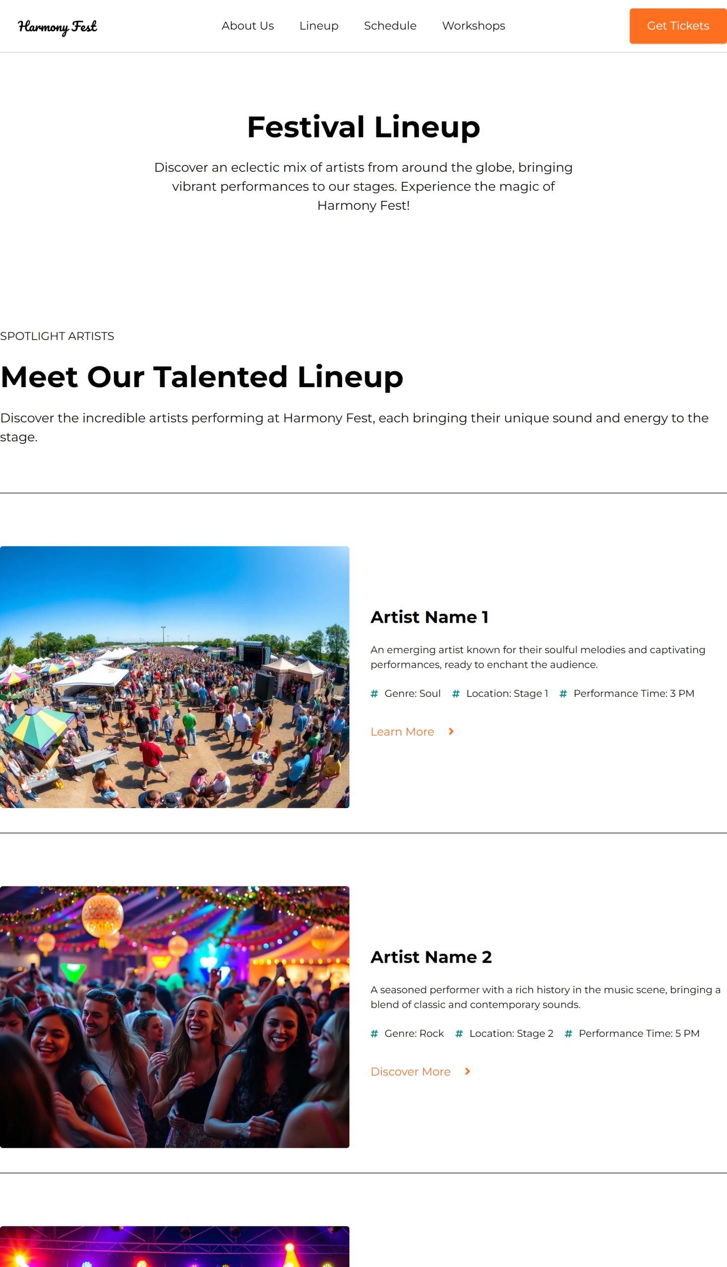 Lineup