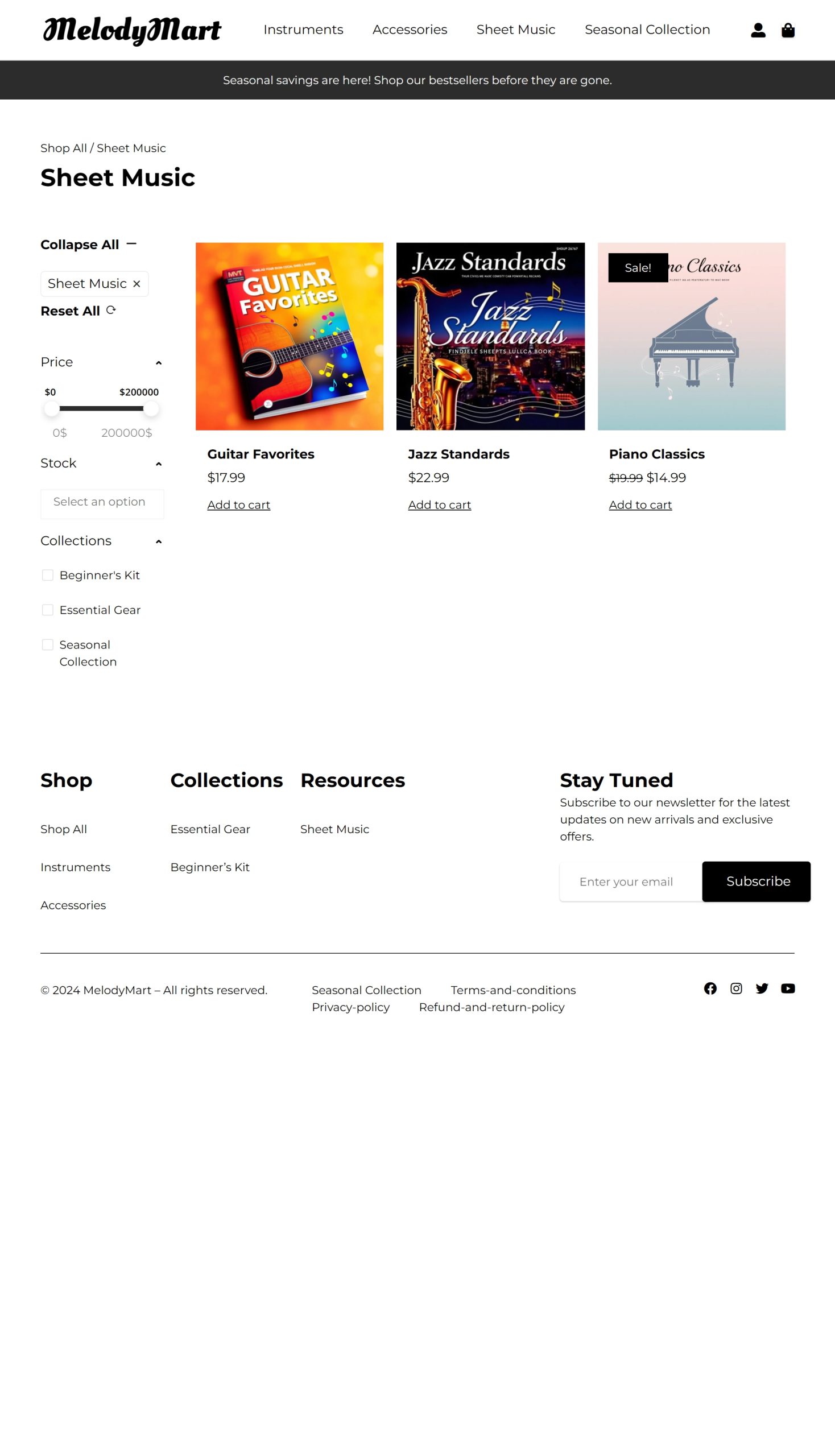 Sheet Music
