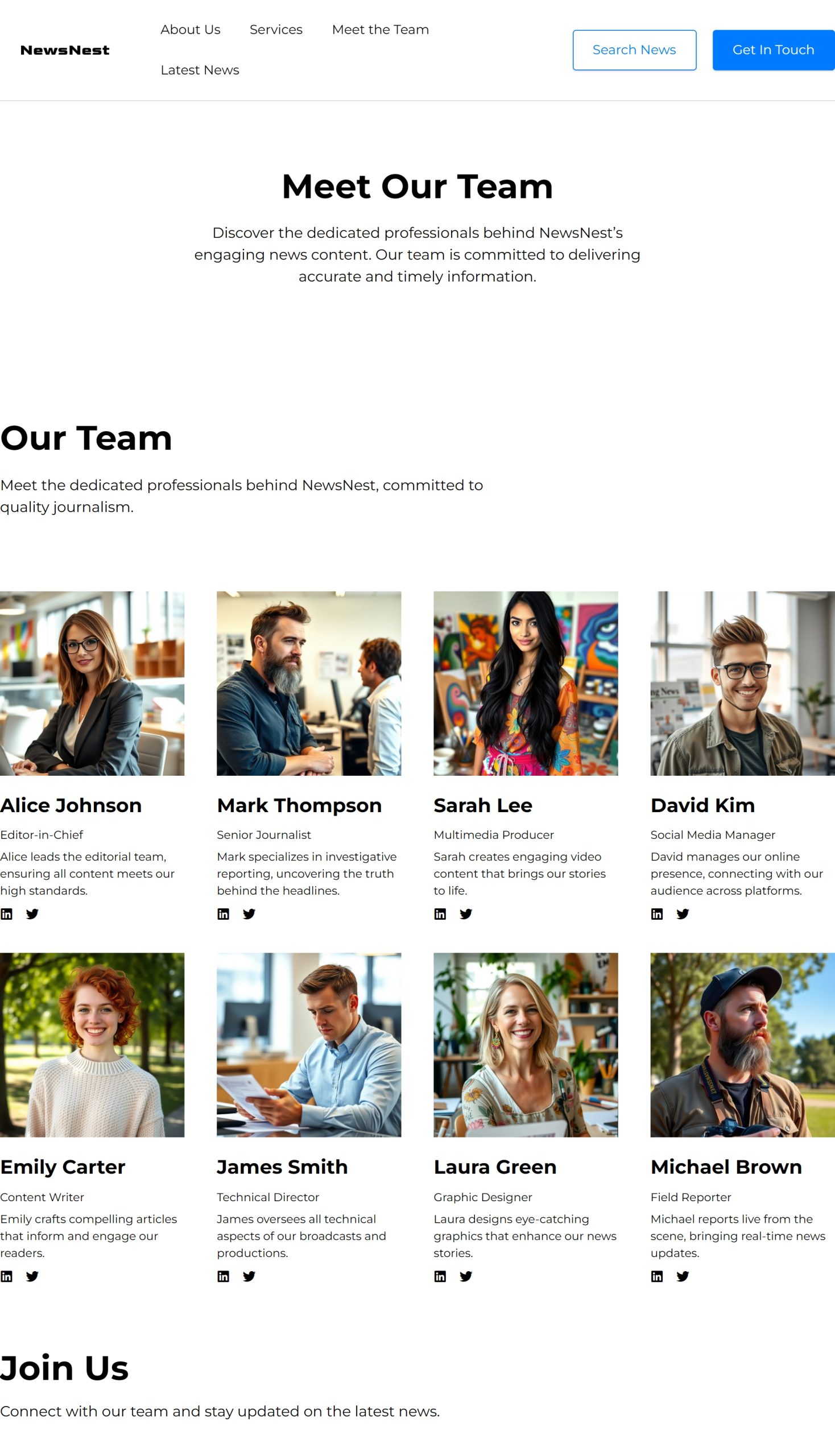 Meet The Team