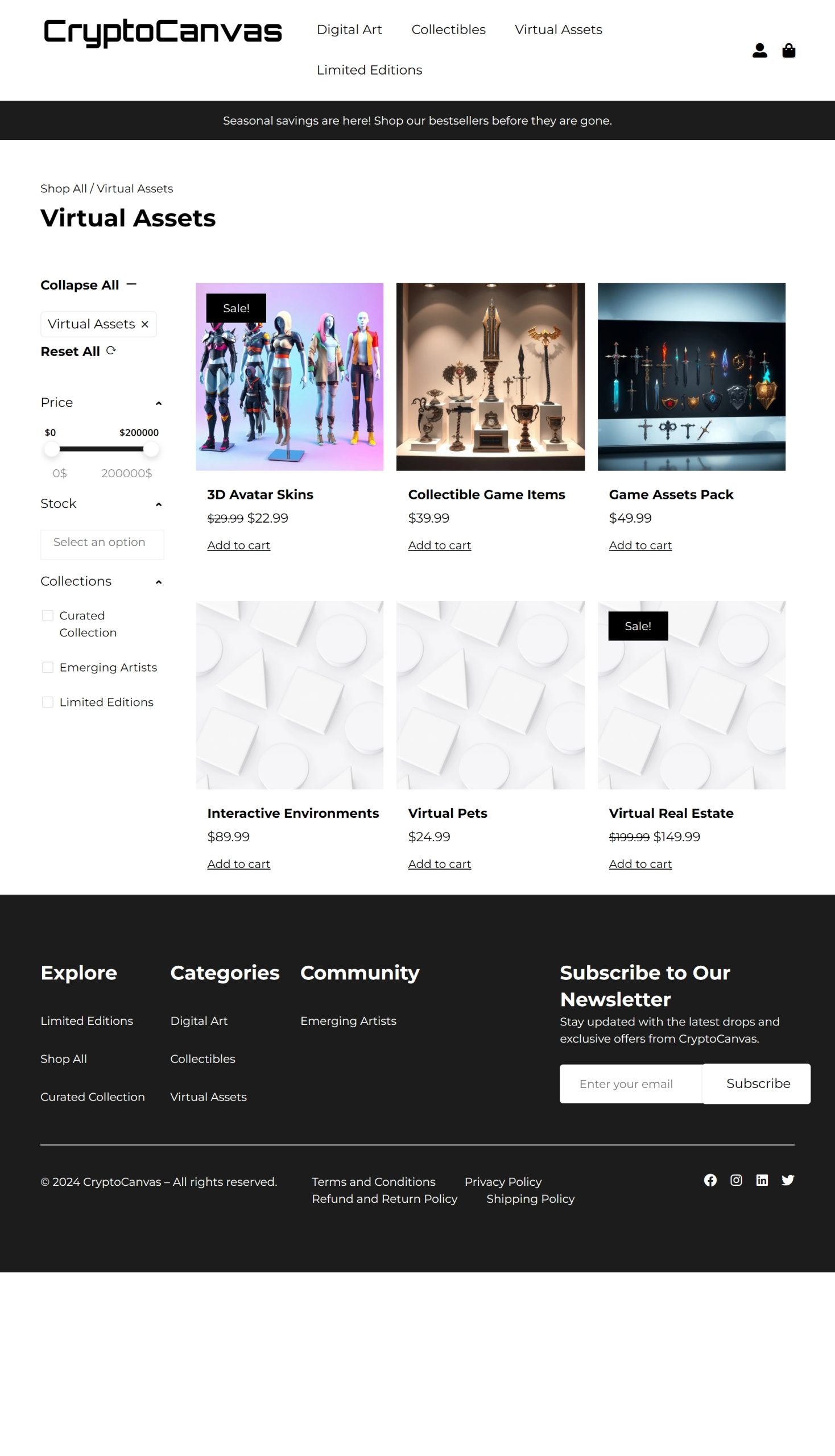Virtual Assets