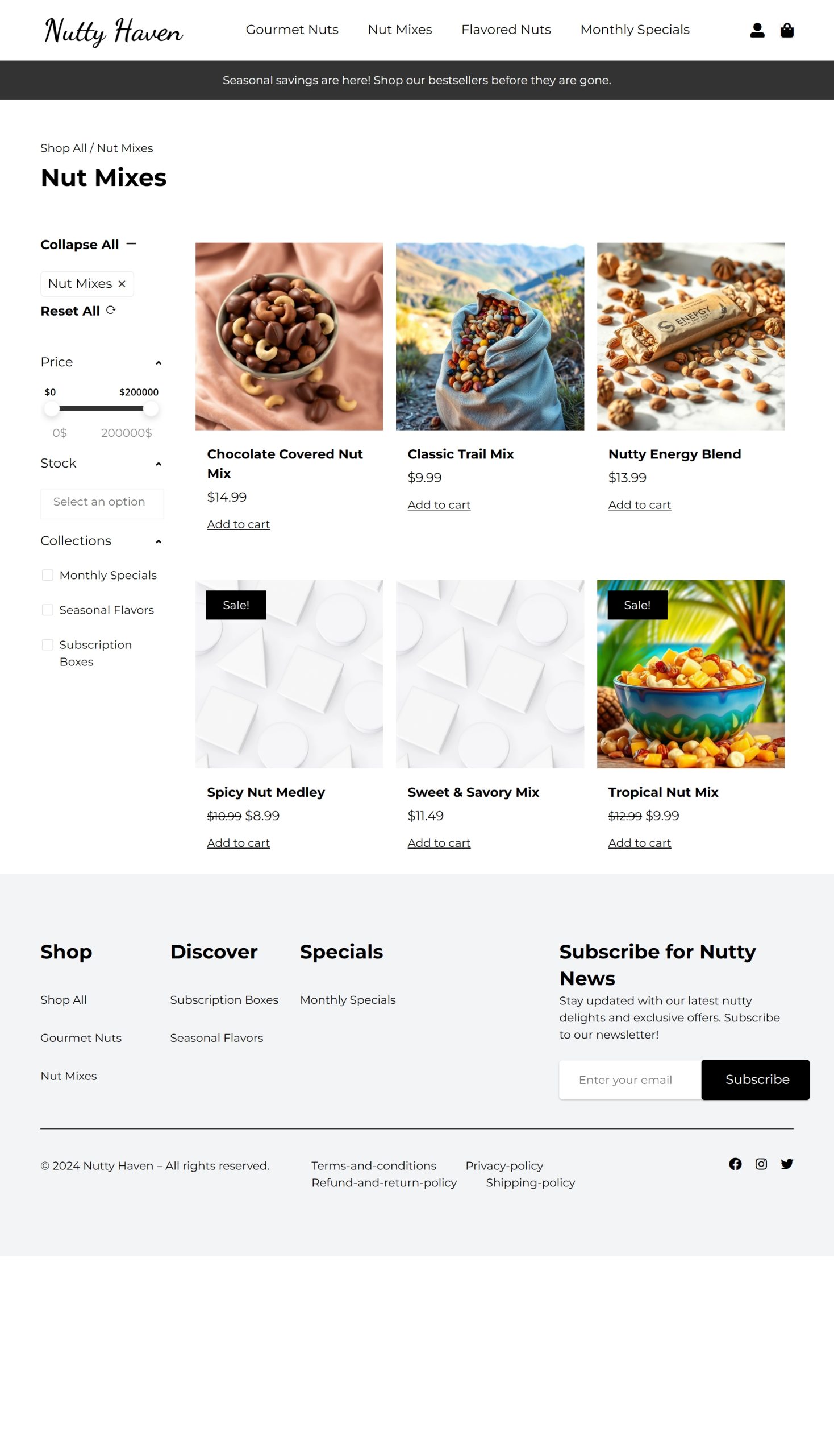 Nut Mixes