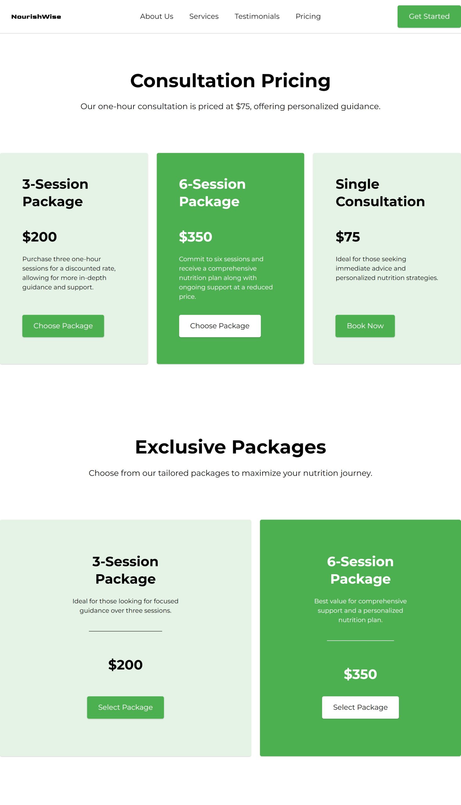 Pricing