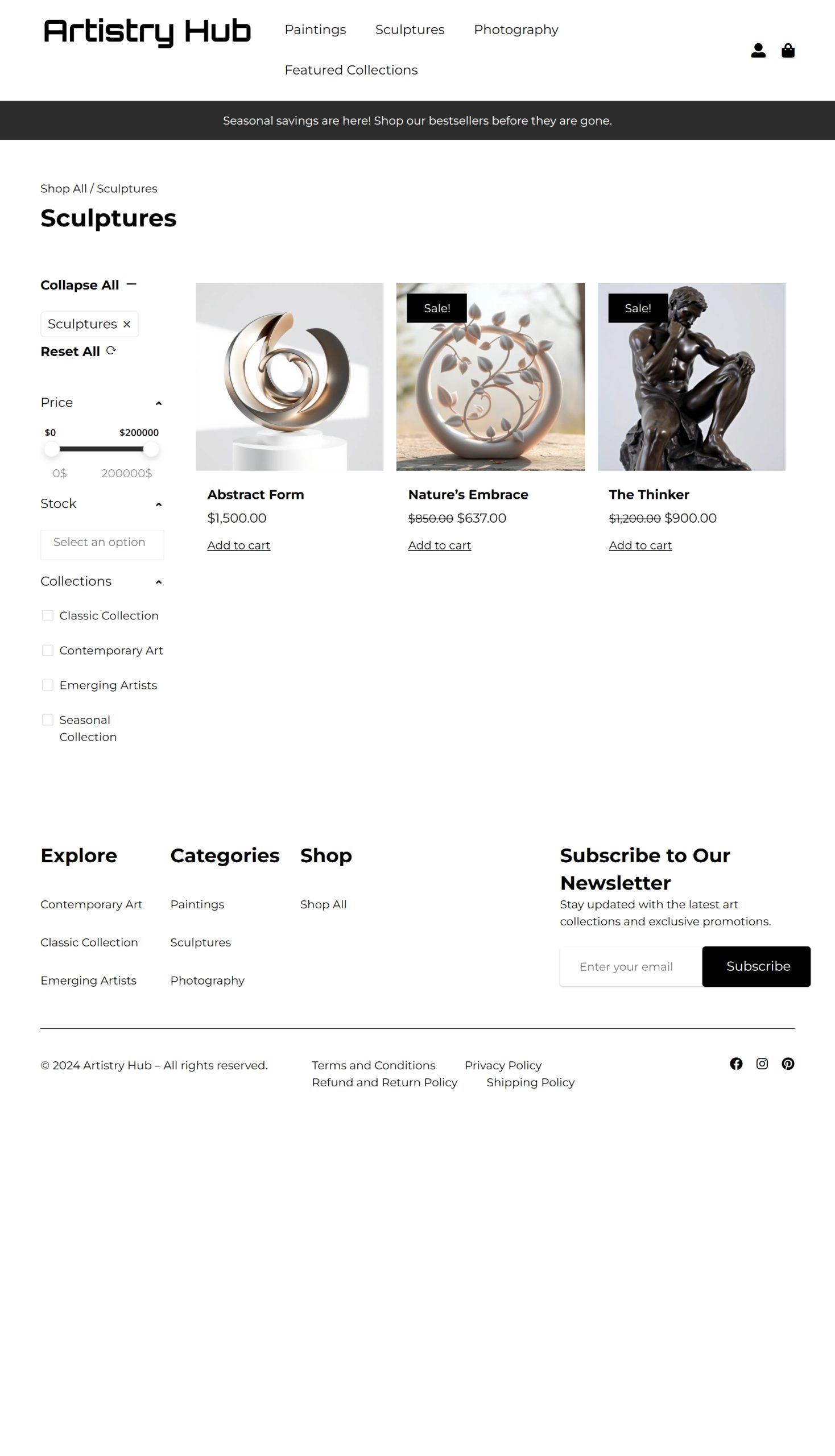 Sculptures
