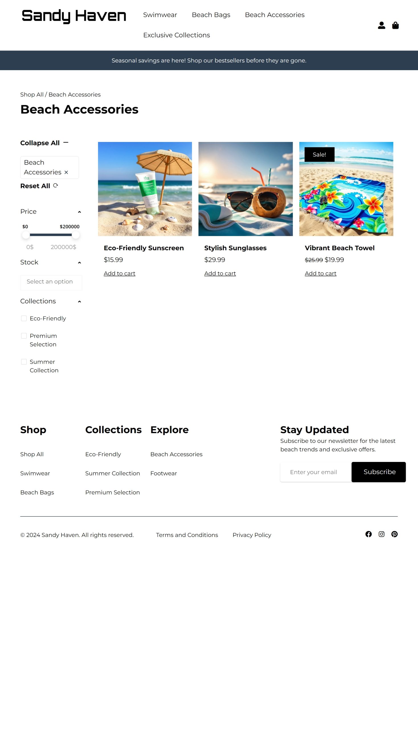 Beach Accessories