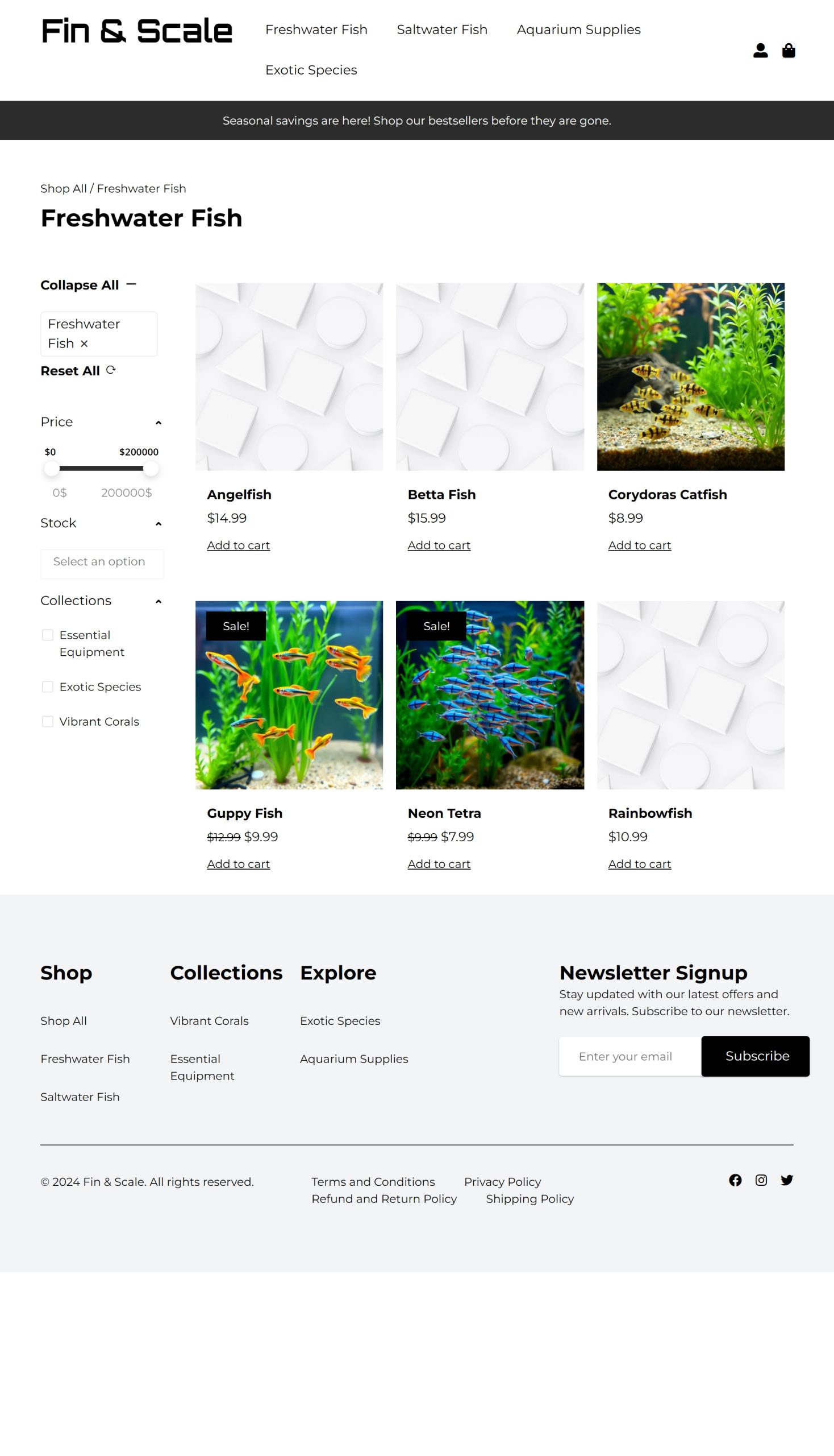 Freshwater Fish