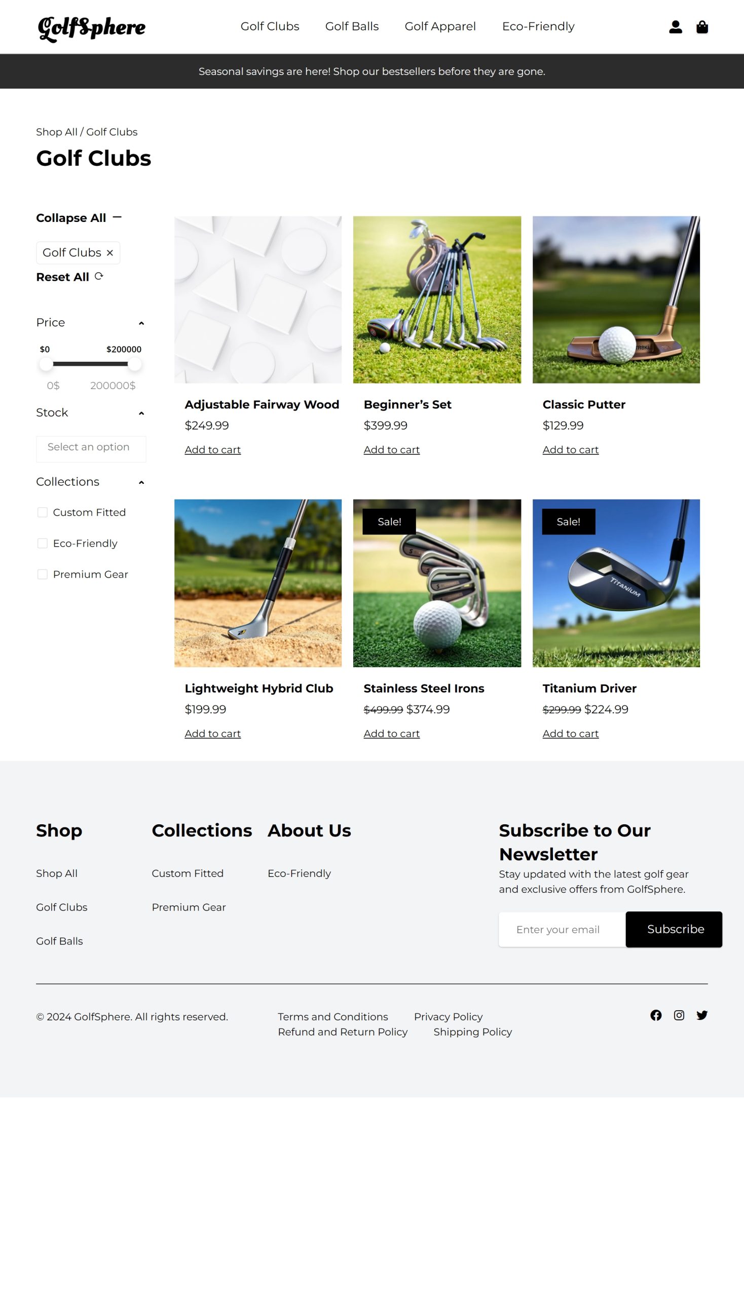Golf Clubs
