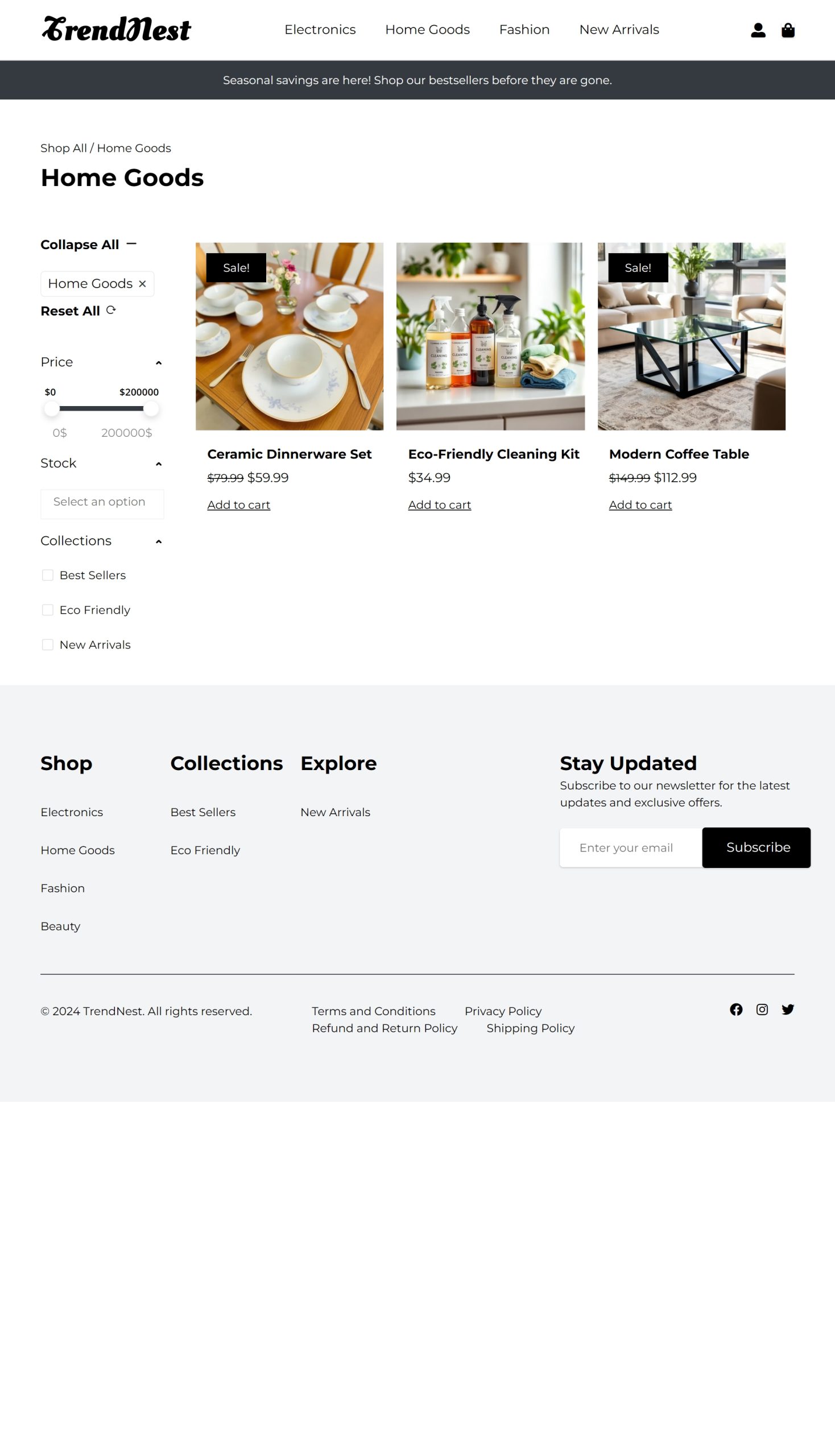 Home Goods