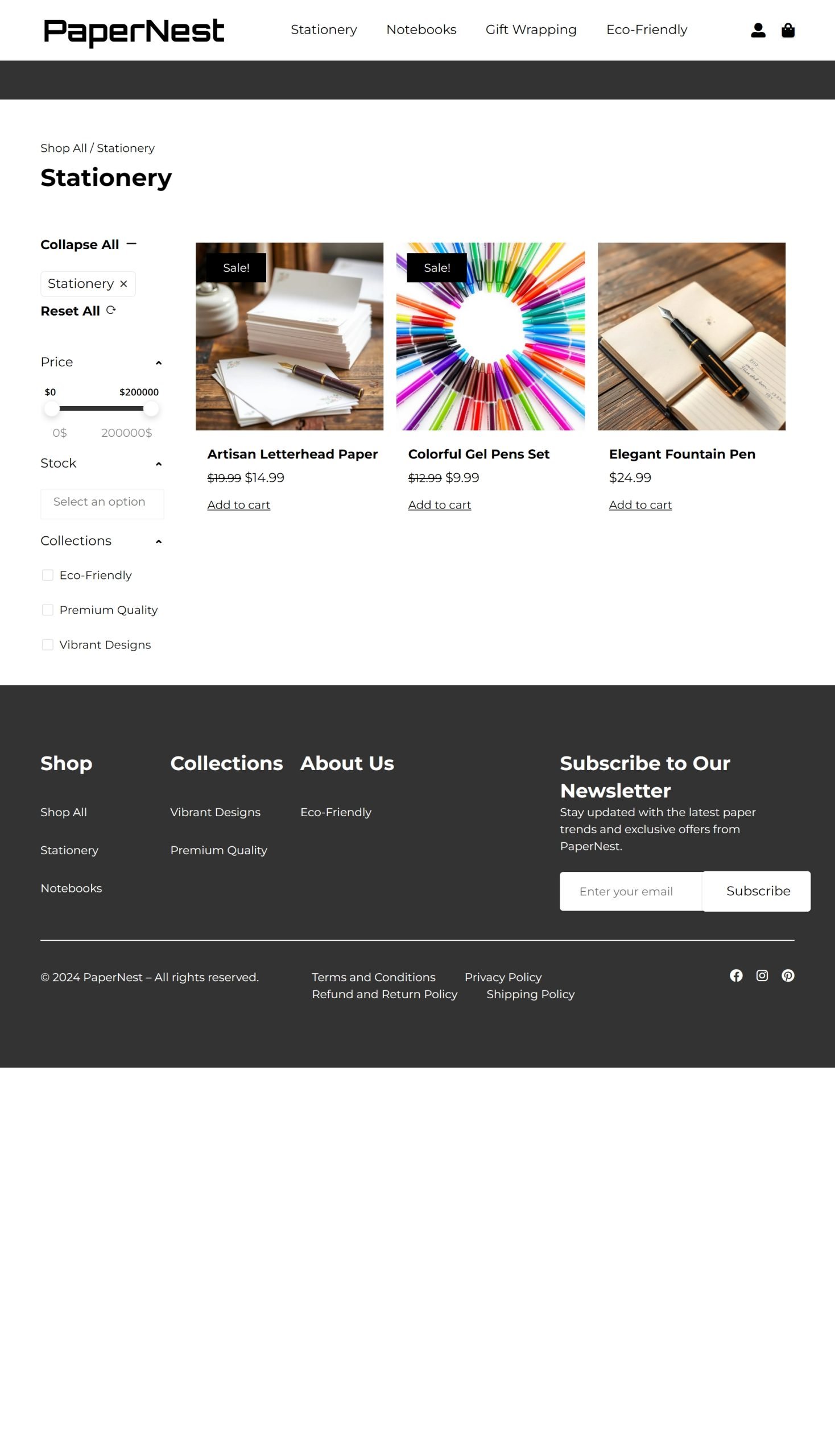 Stationery