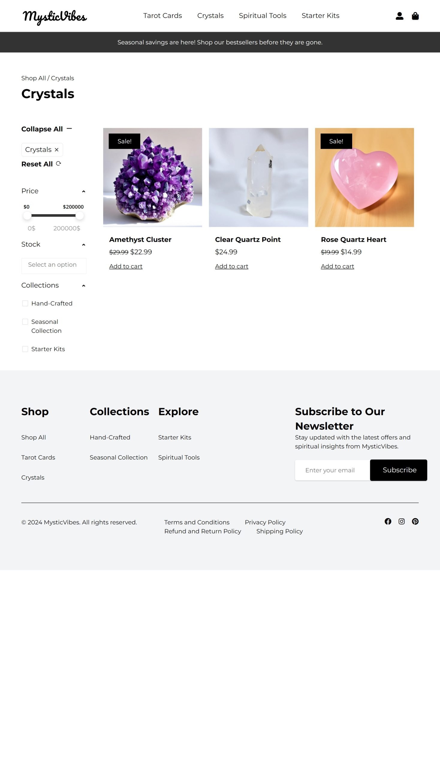 Crystals