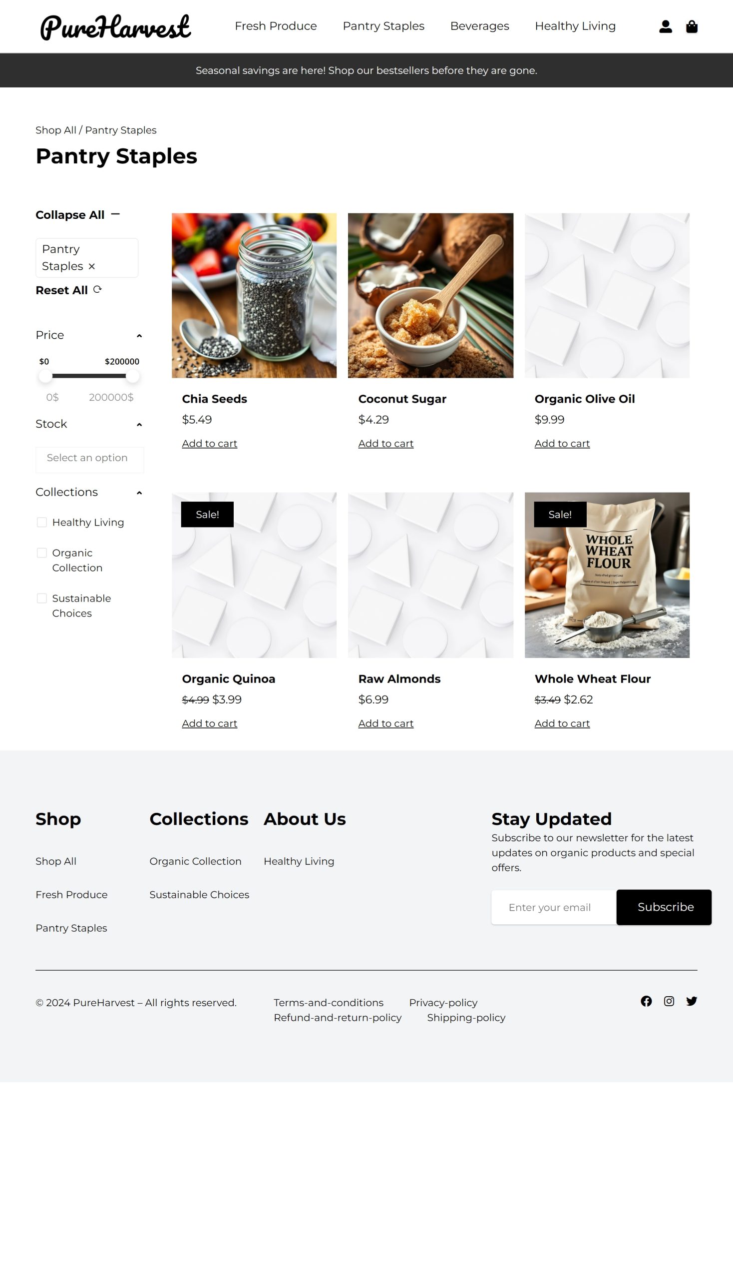 Pantry Staples