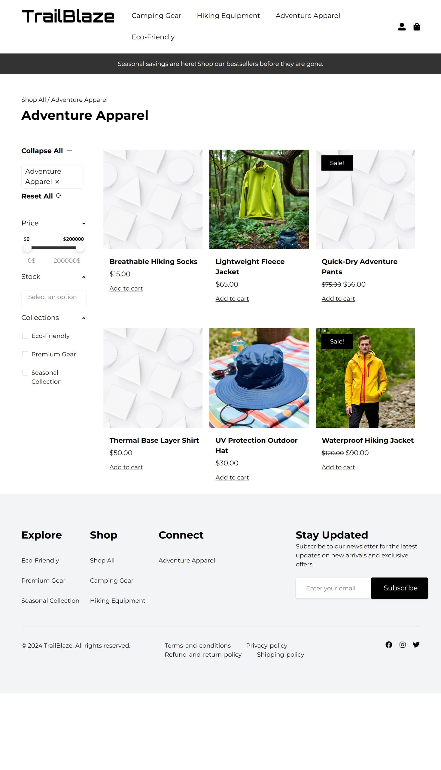 Adventure Apparel