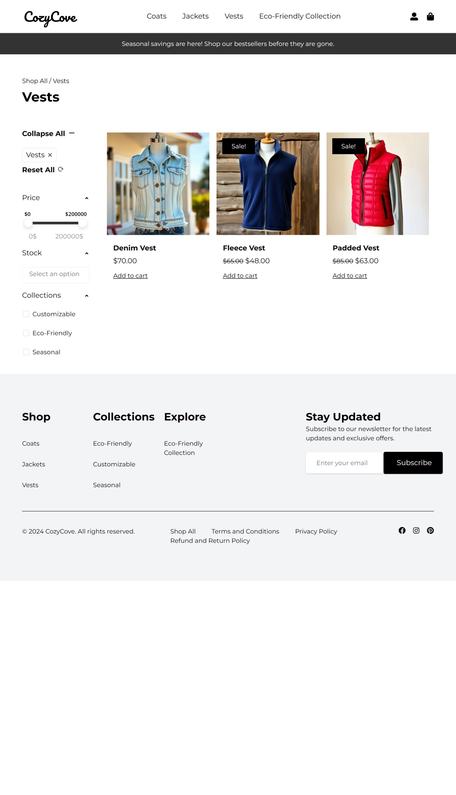 Vests