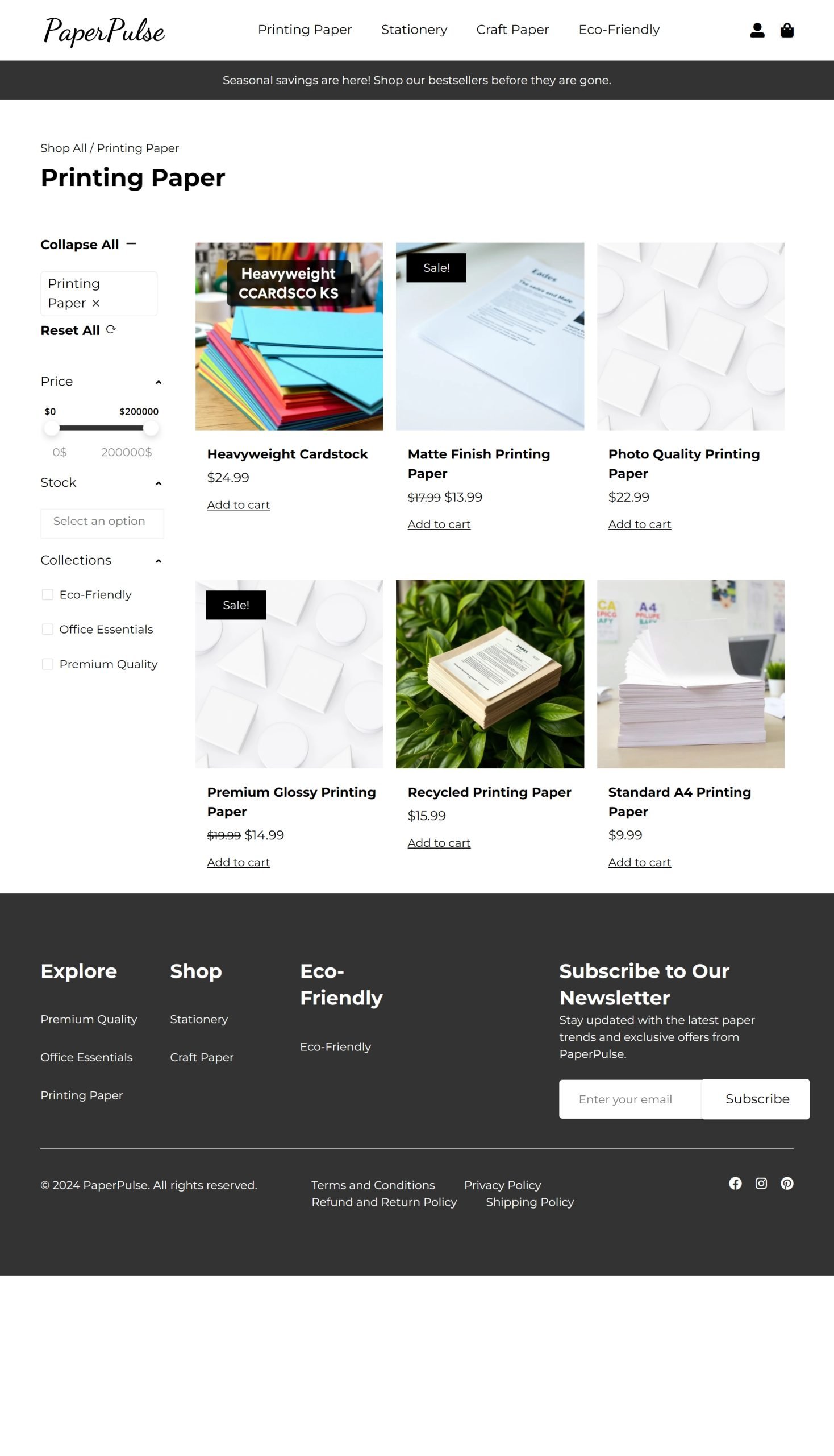 Printing Paper