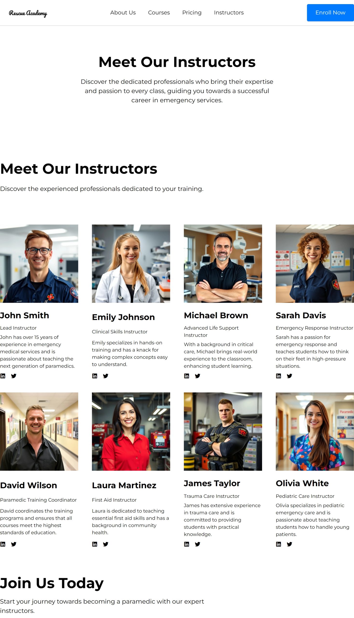Instructors
