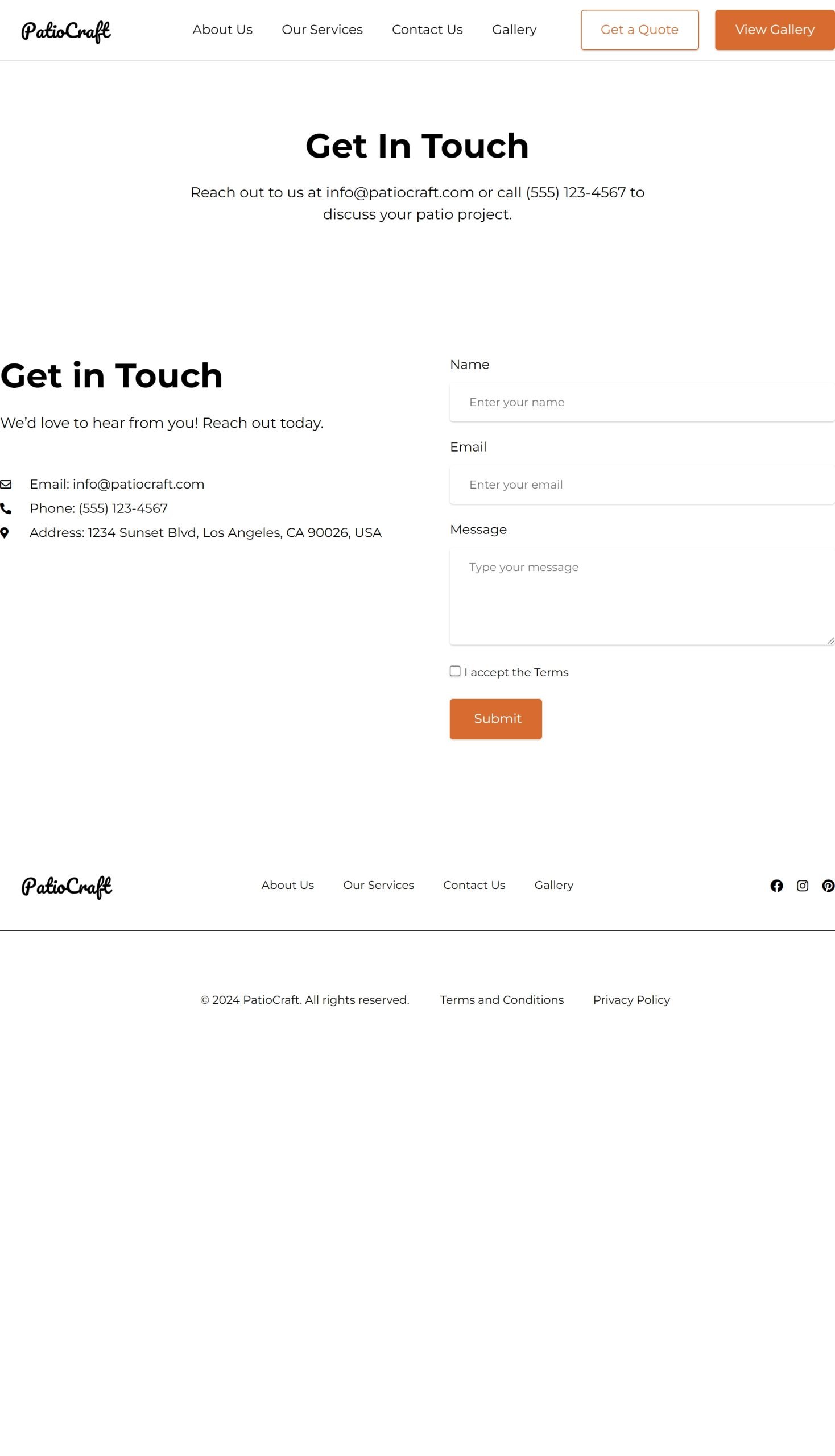 Contact Us