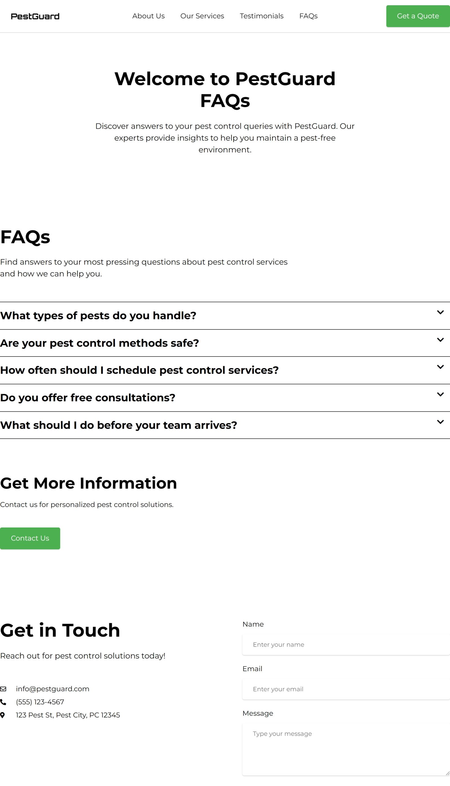 Faqs