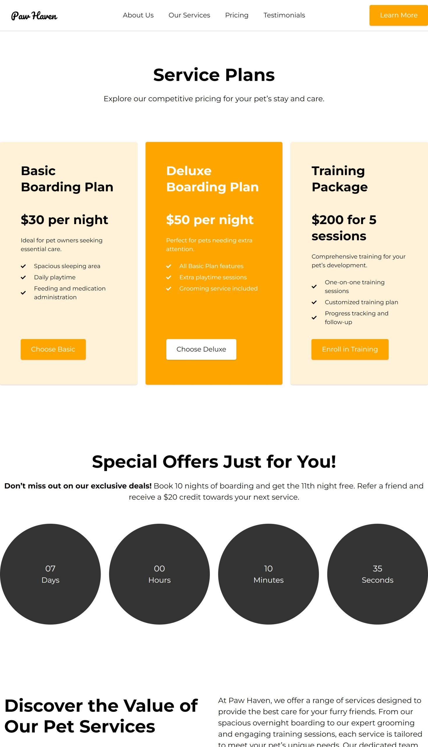 Pricing