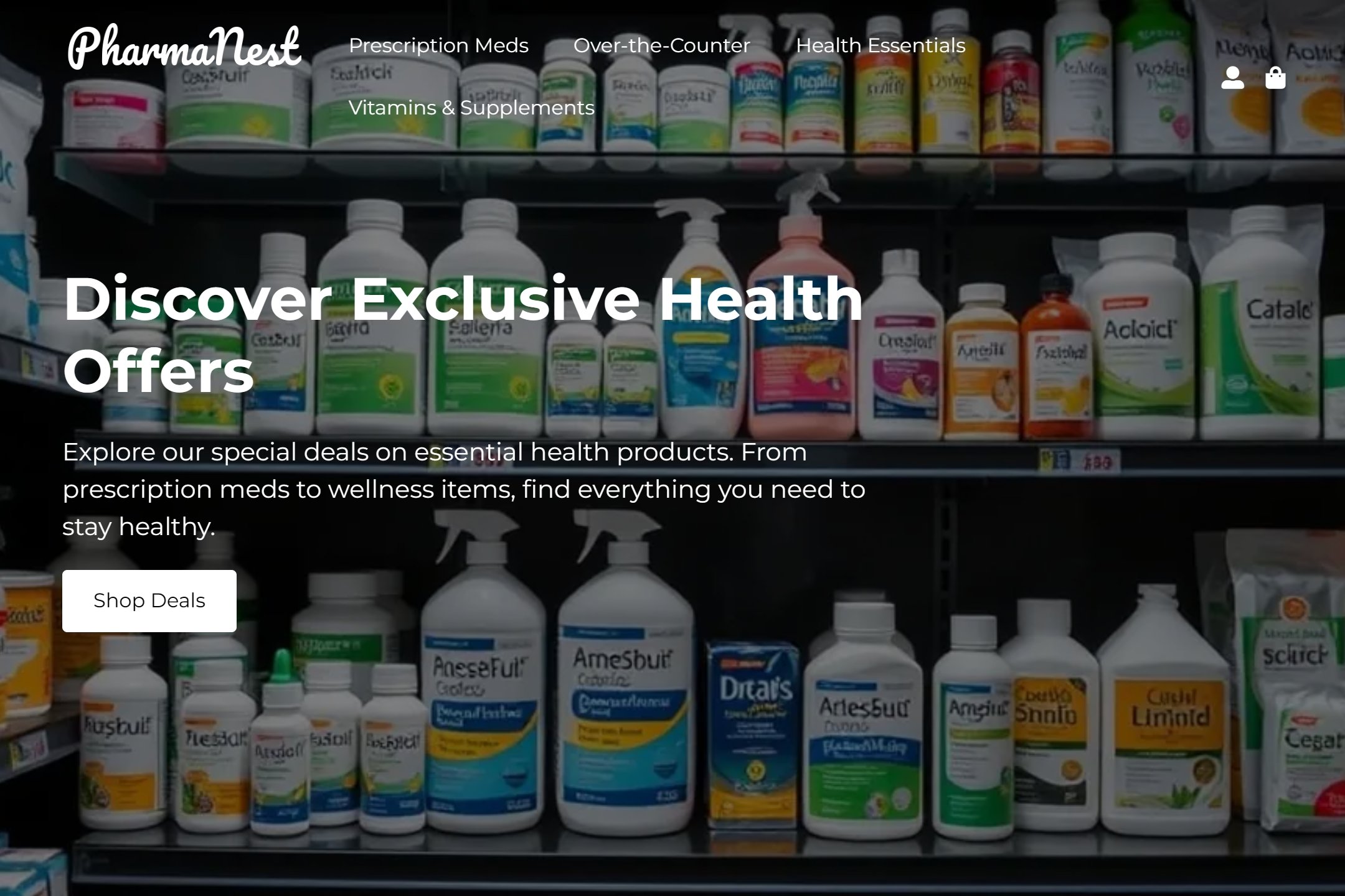 Pharmacy website template