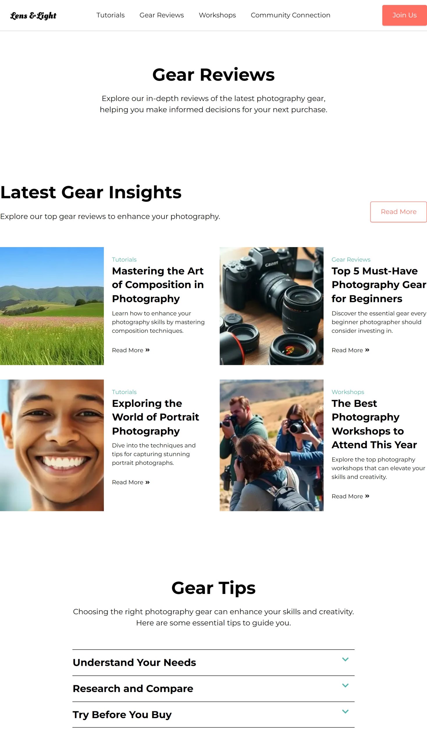 Gear Reviews