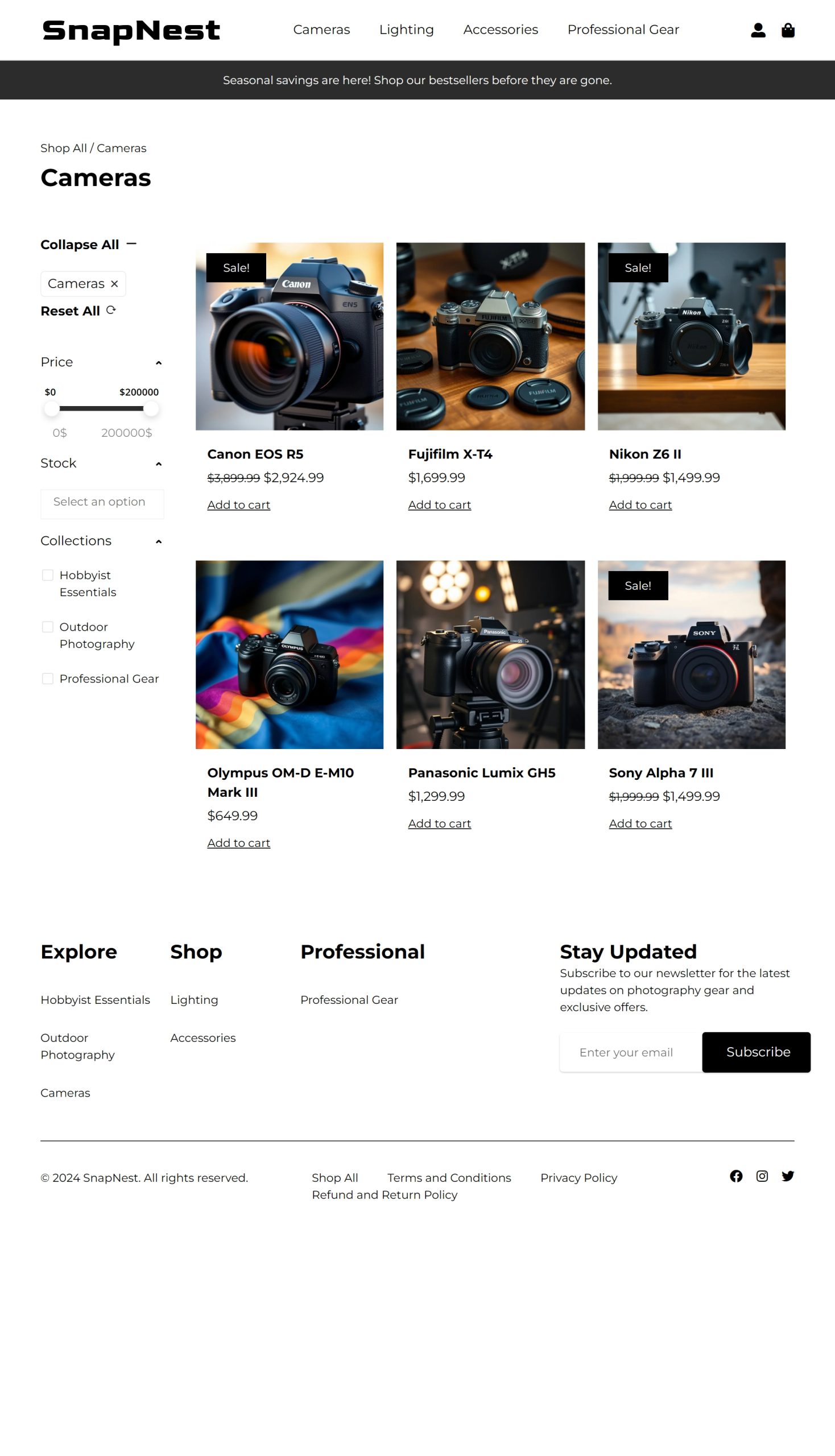Cameras