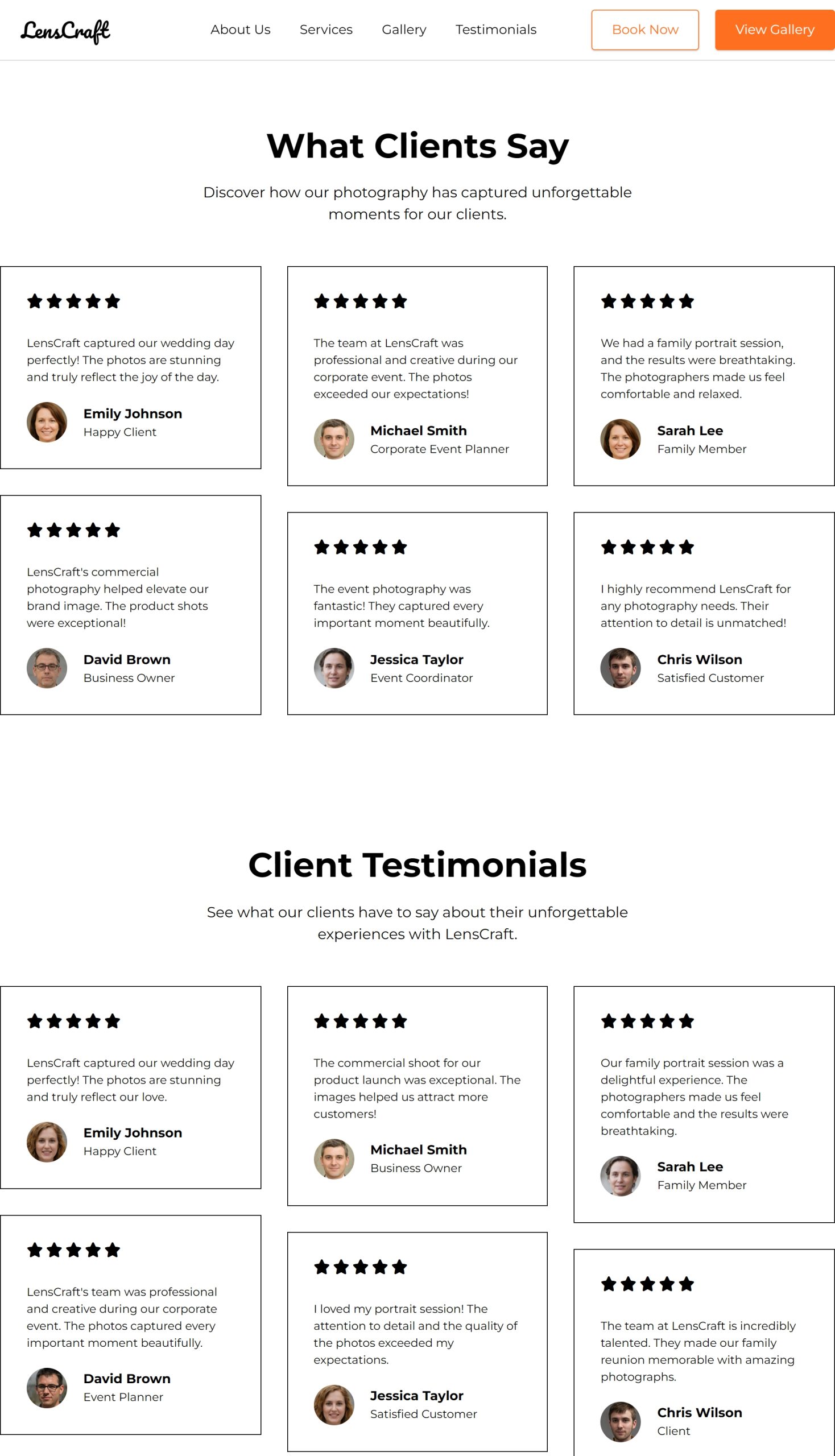 Testimonials