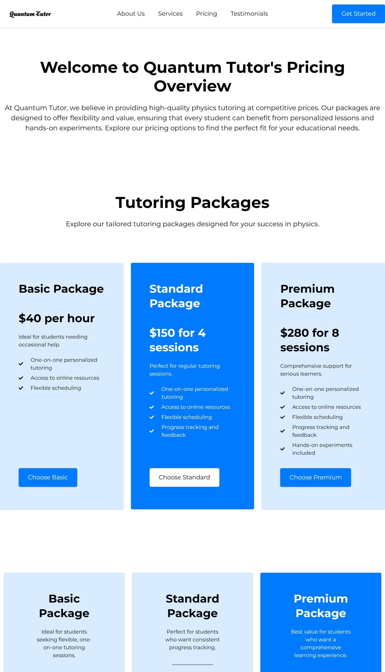 Pricing