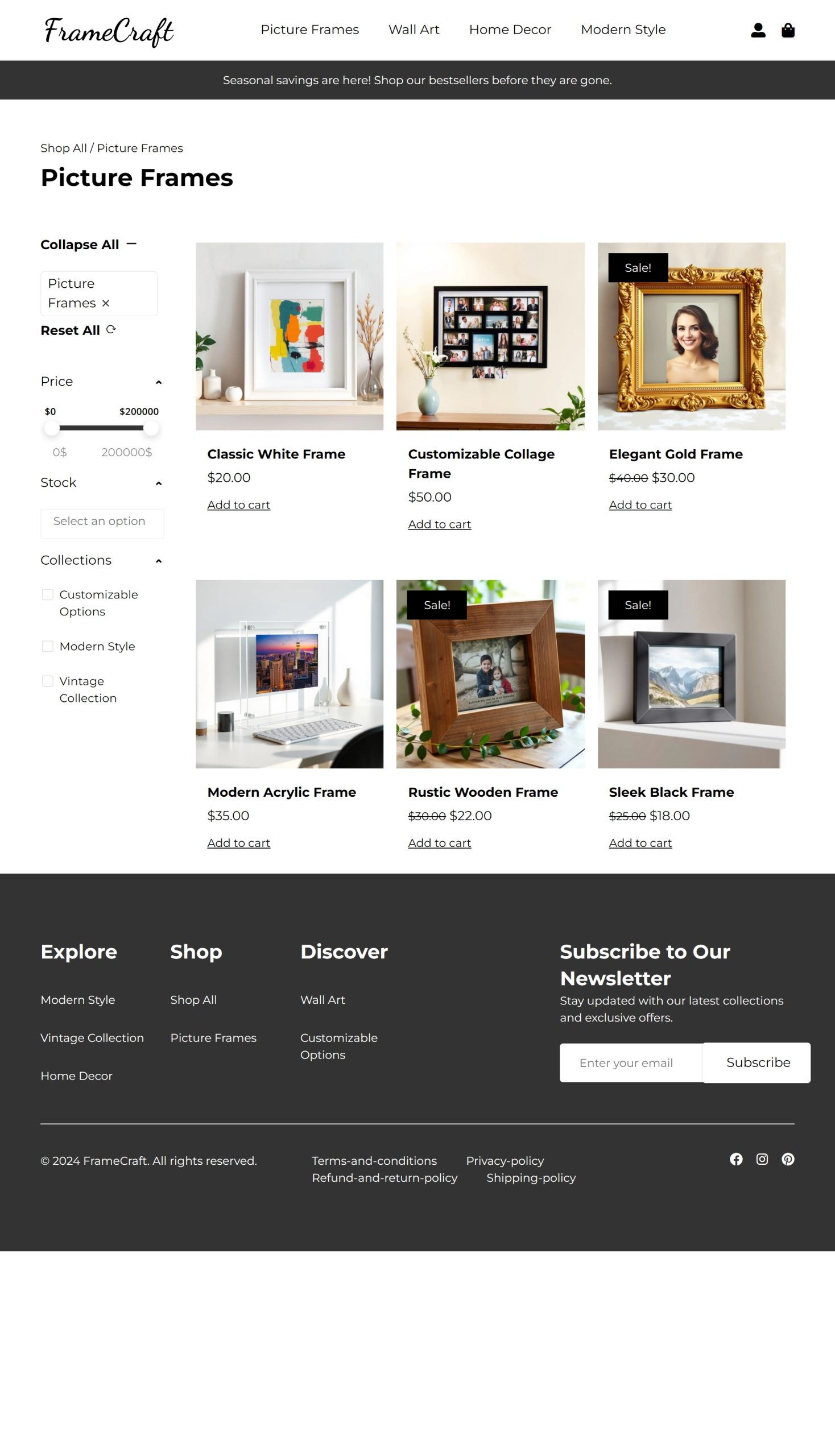 Picture Frames