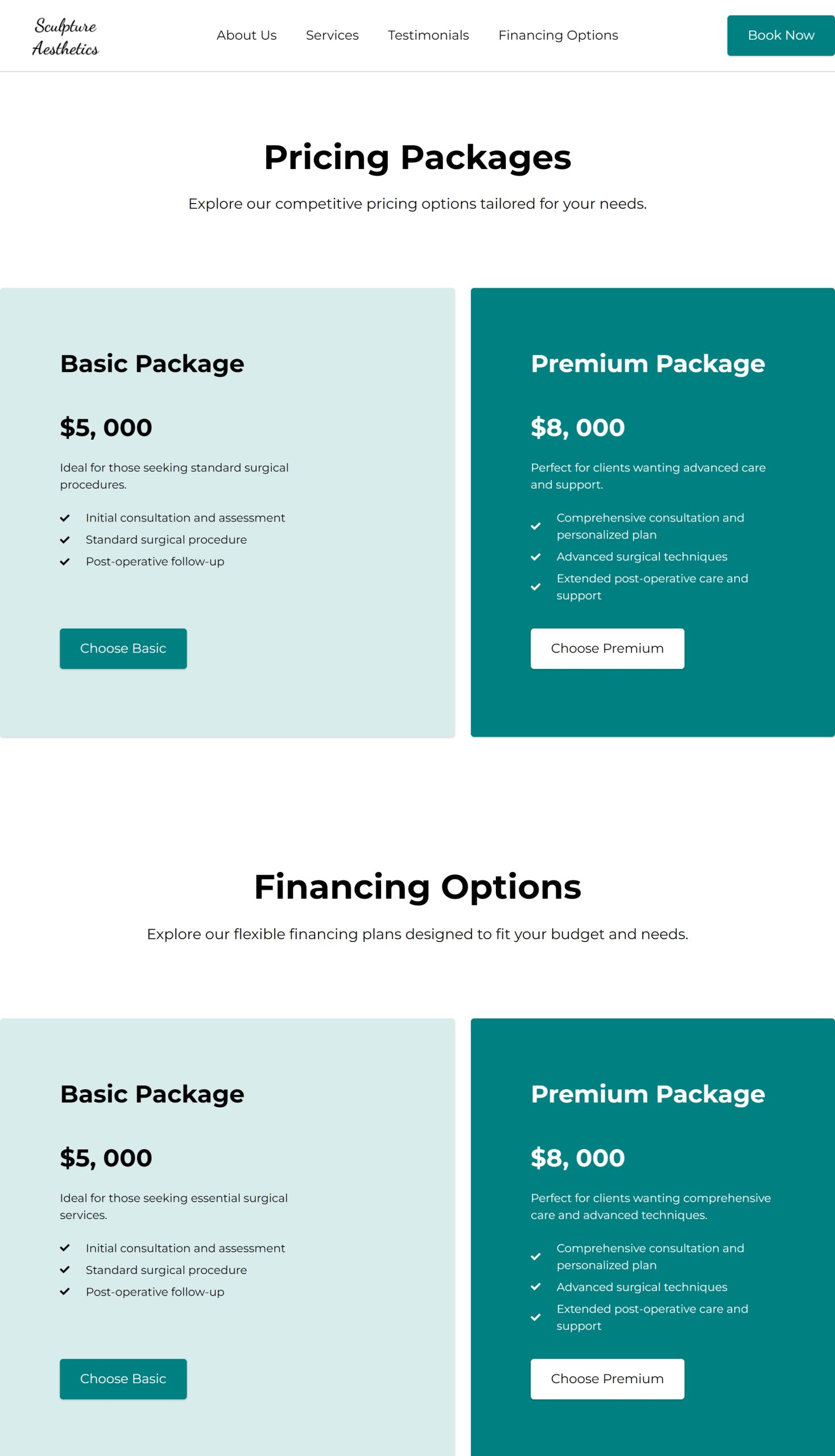 Financing Options