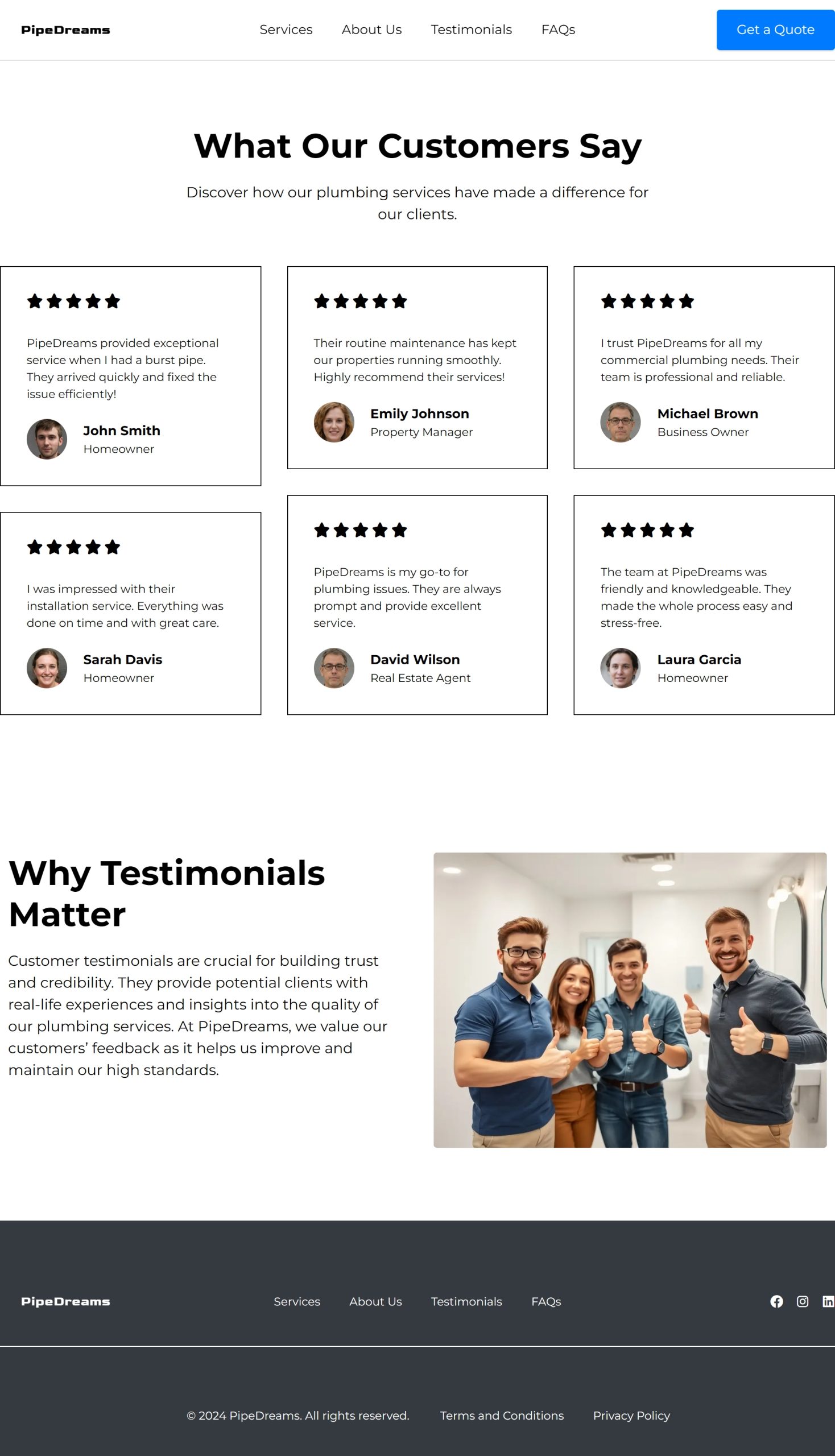 Testimonials