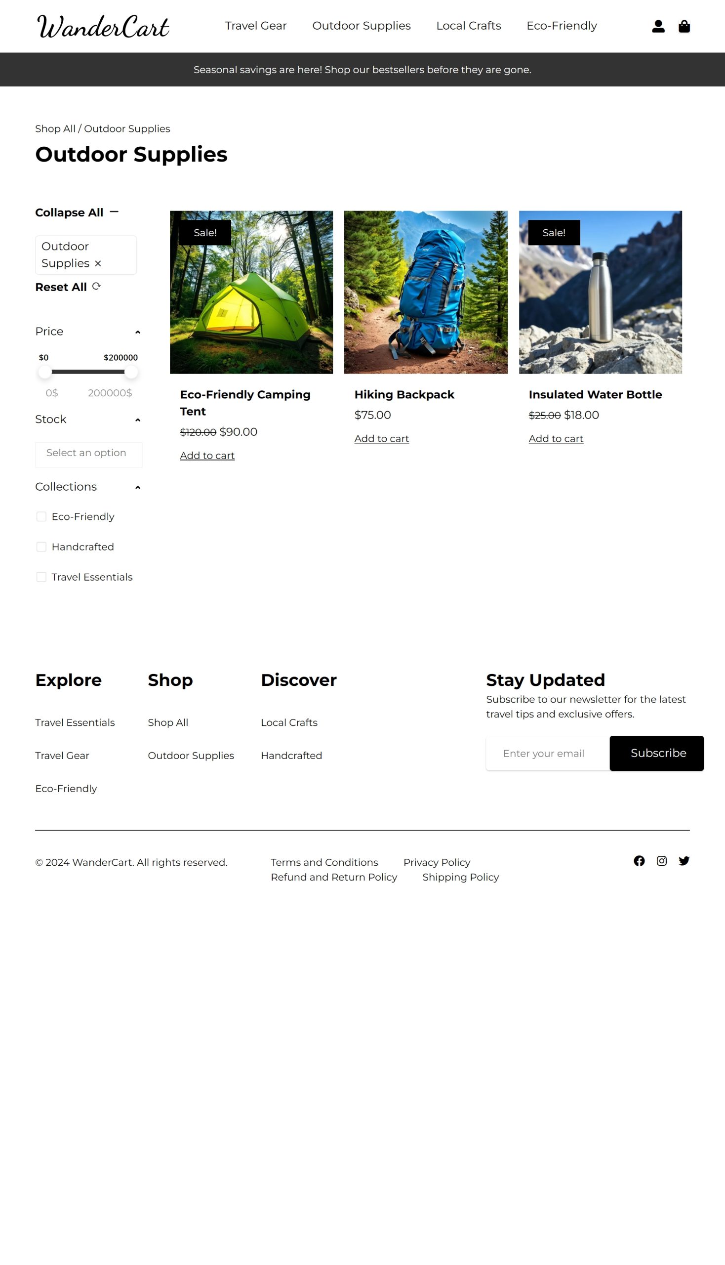 Outdoor Supplies