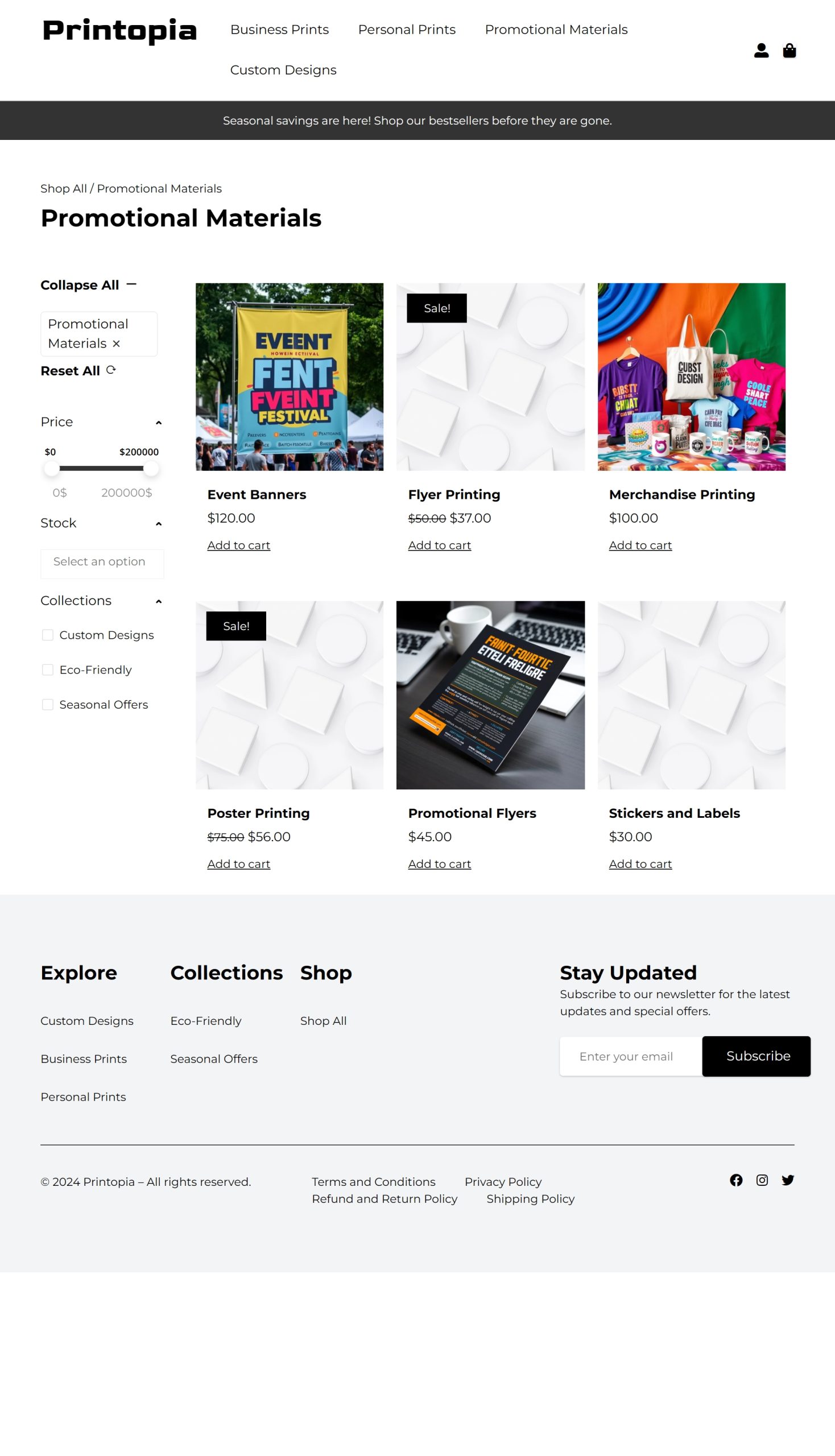 Promotional Materials