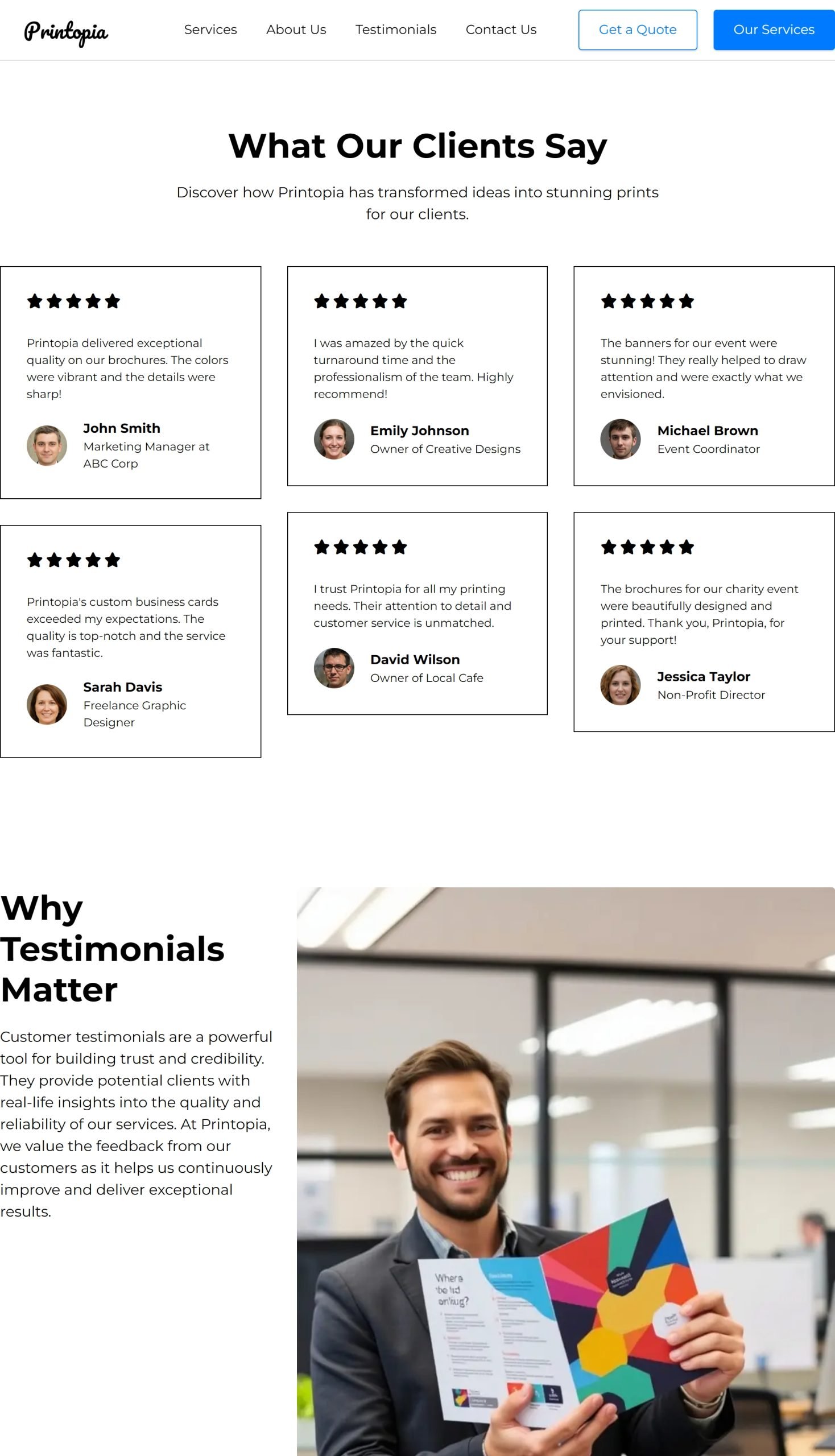 Testimonials