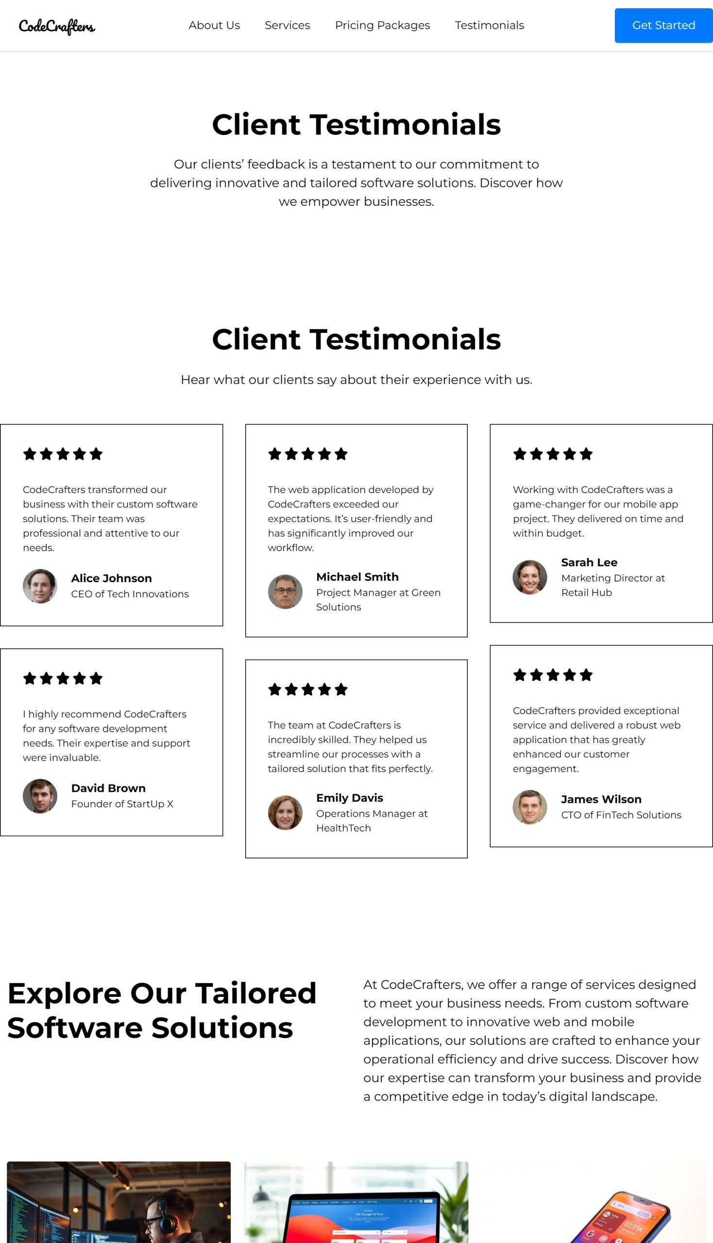 Testimonials