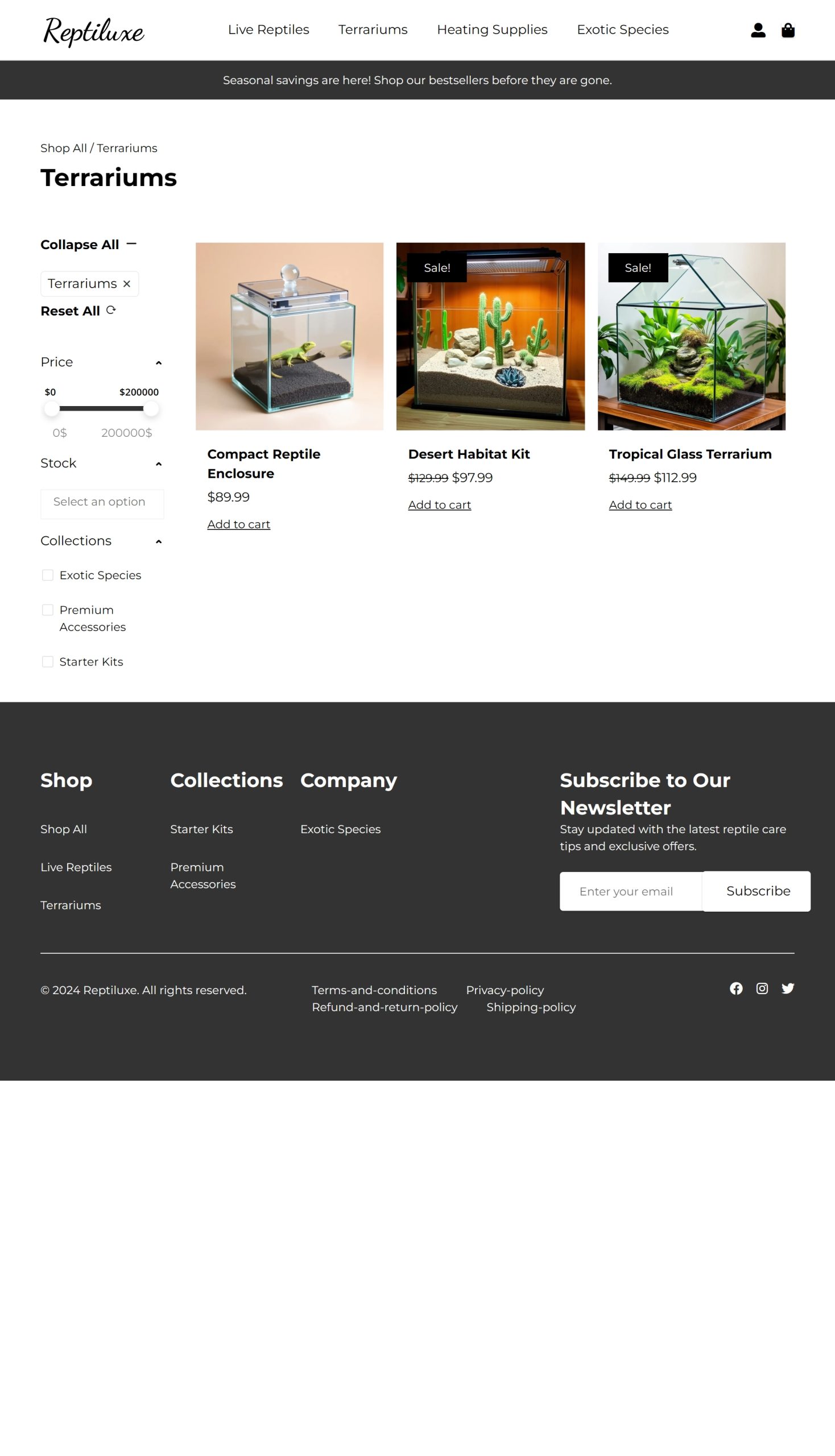 Terrariums