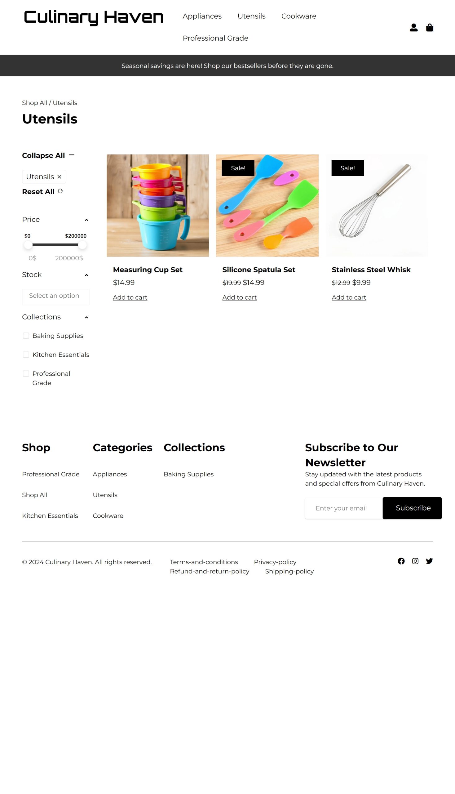 Utensils