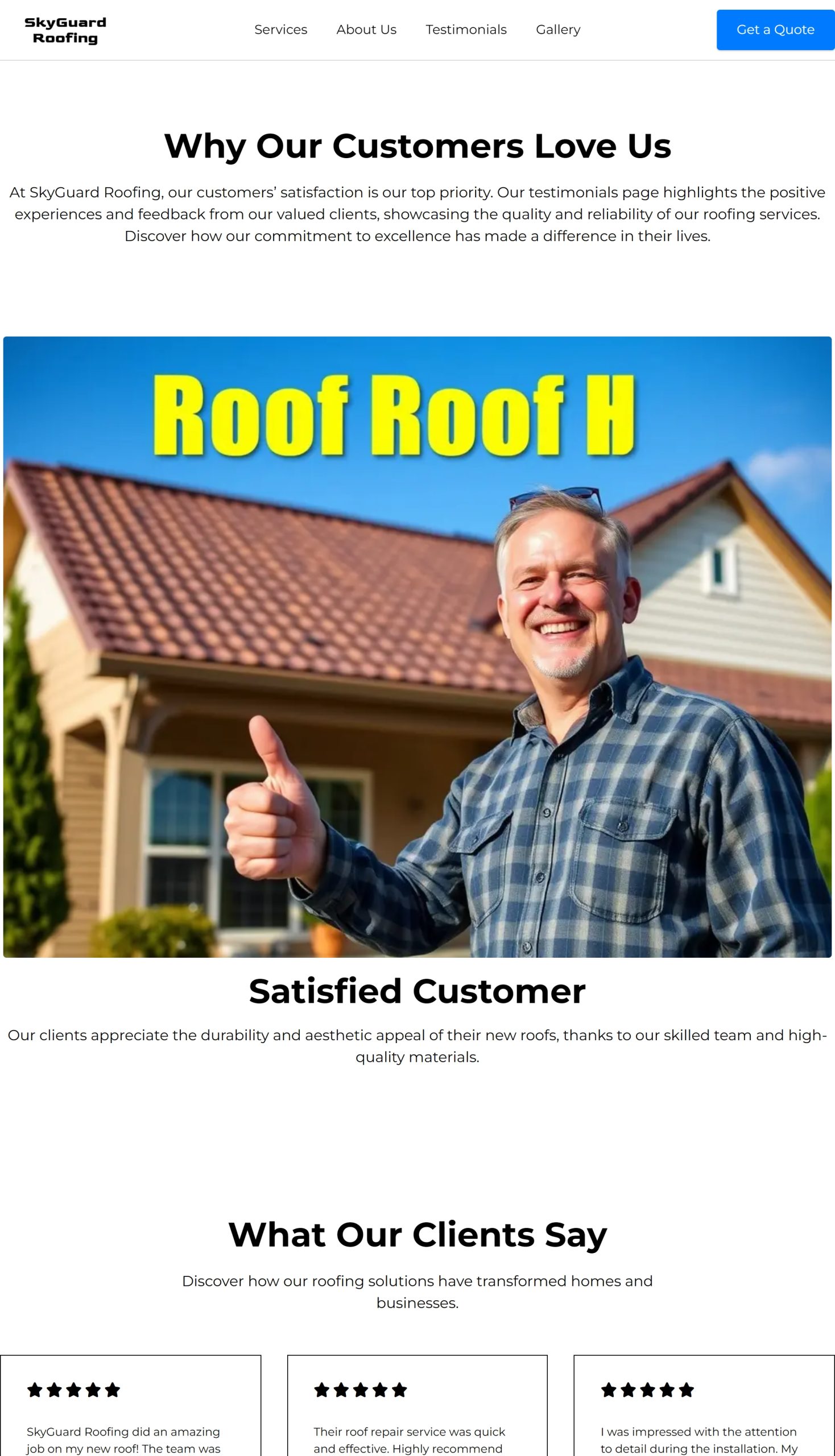 Testimonials