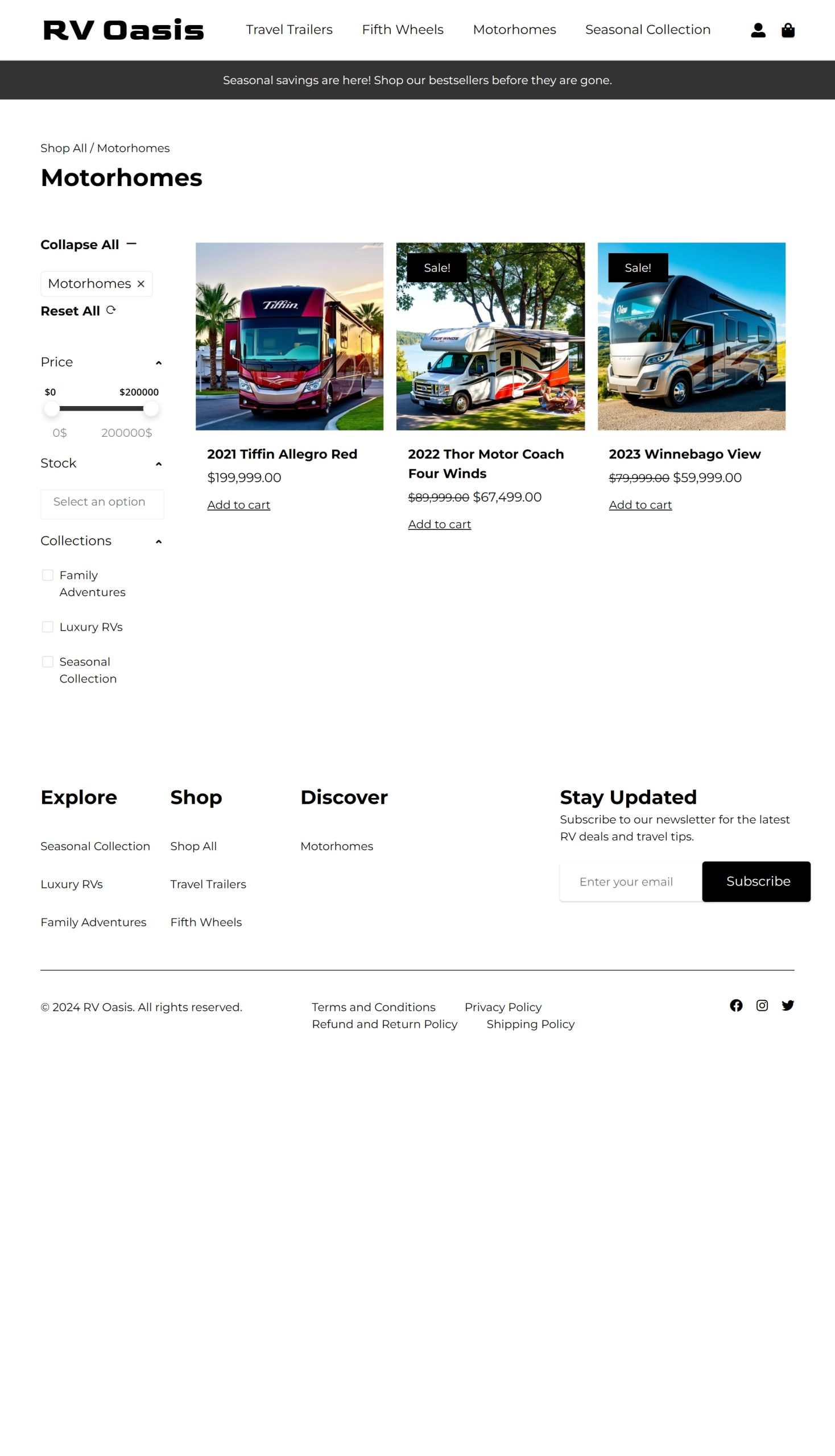 Motorhomes