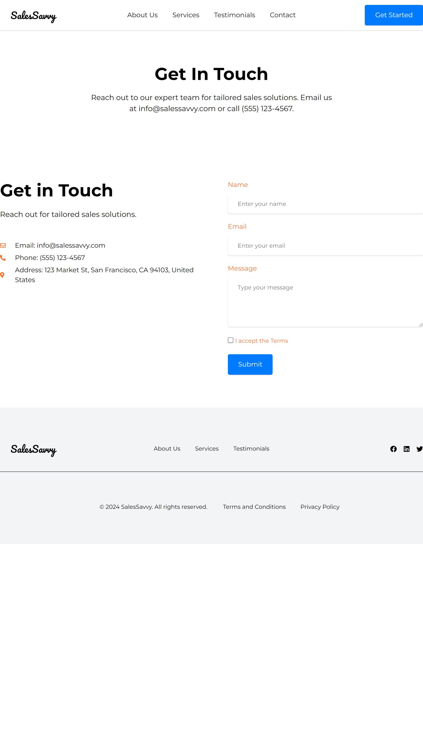 Contact
