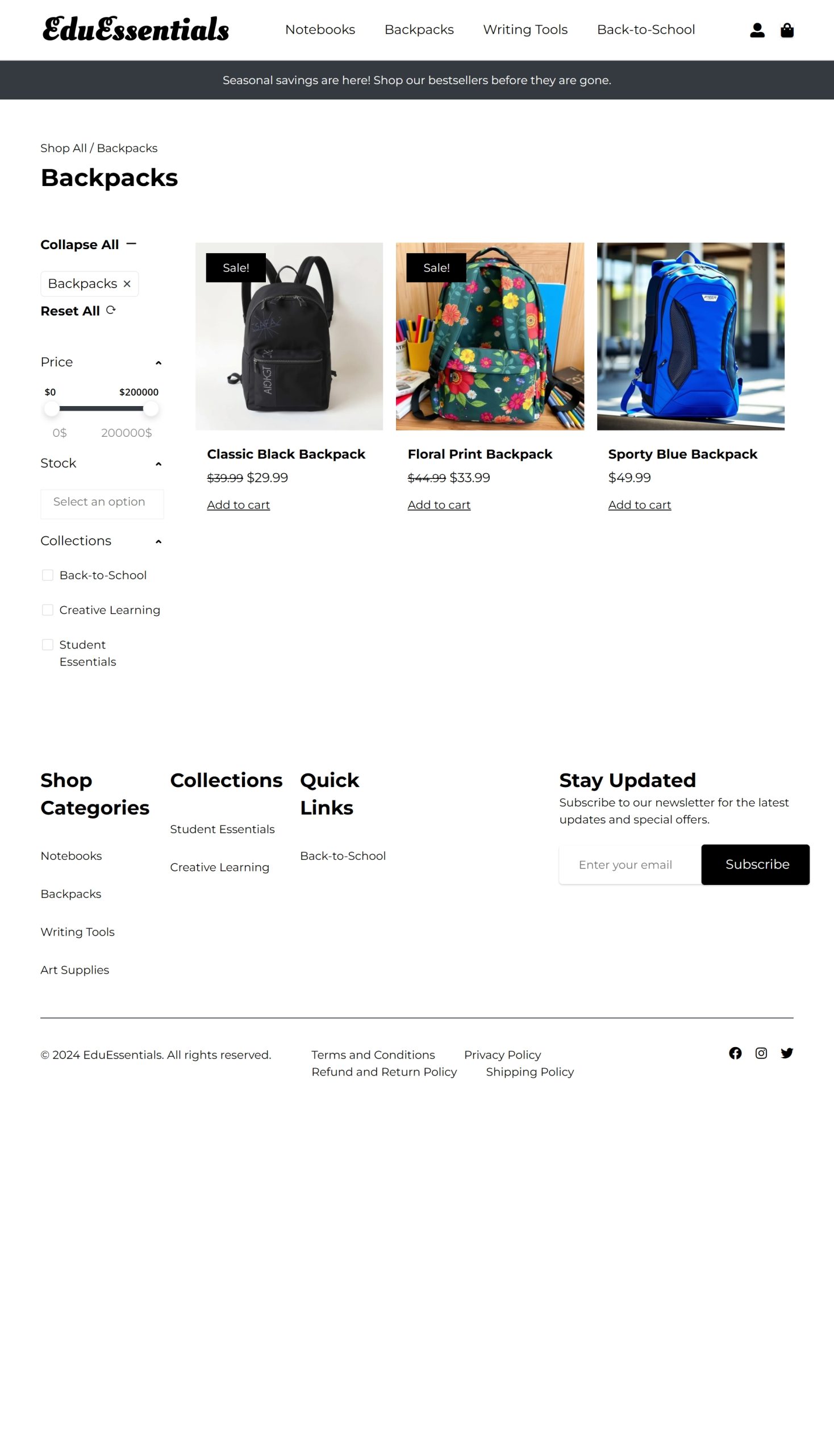 Backpacks