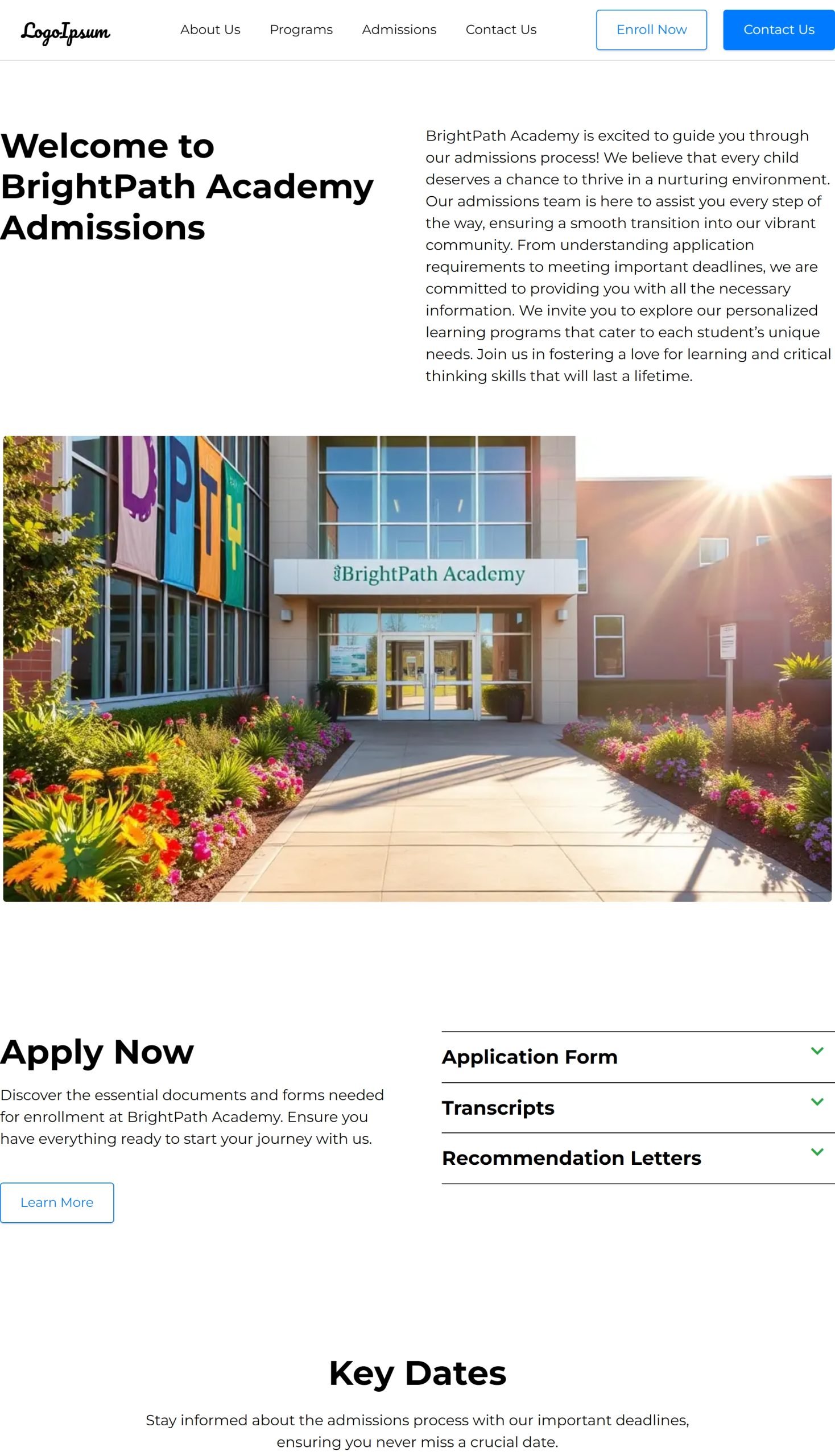 Admissions
