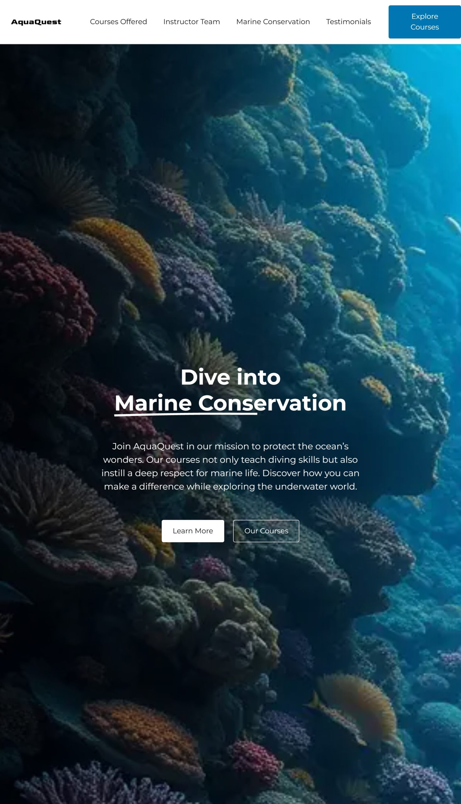 Marine Conservation
