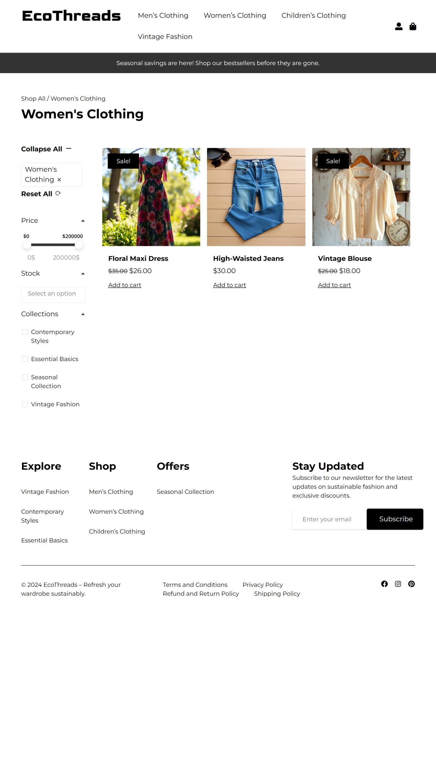Womens Clothing
