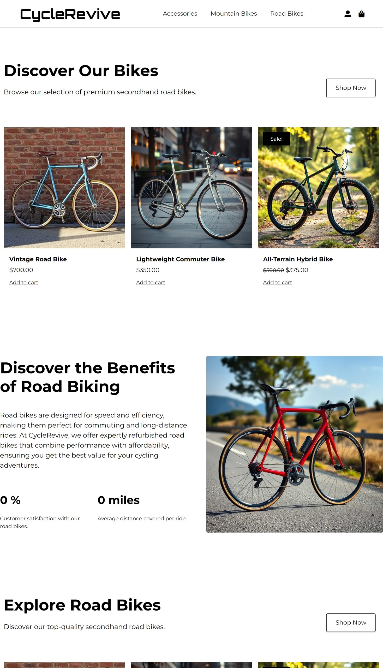 Road Bikes