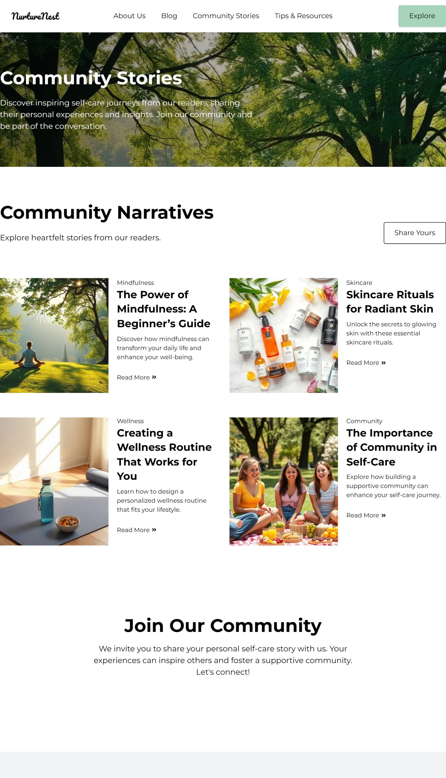Community Stories