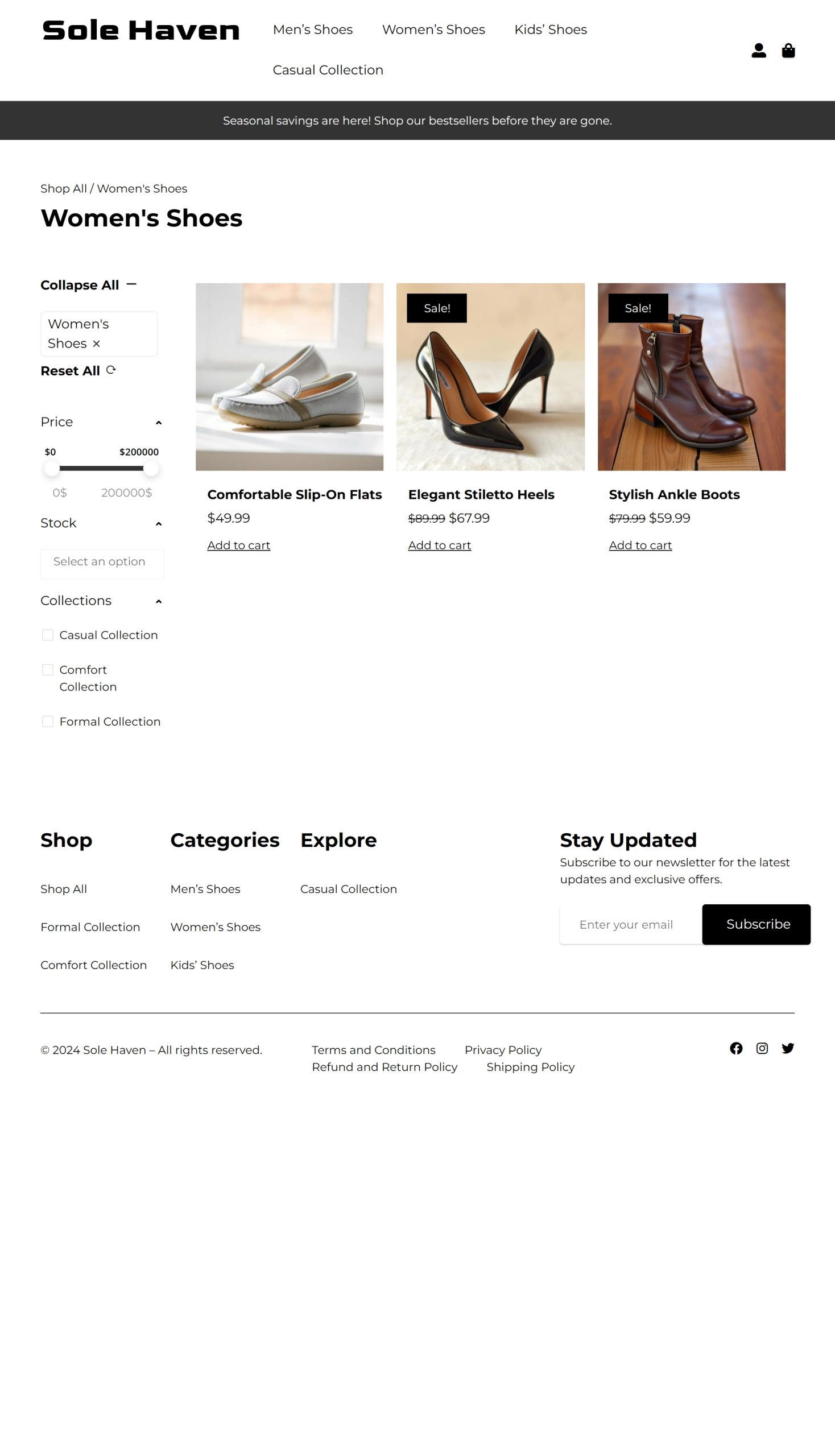 Womens Shoes