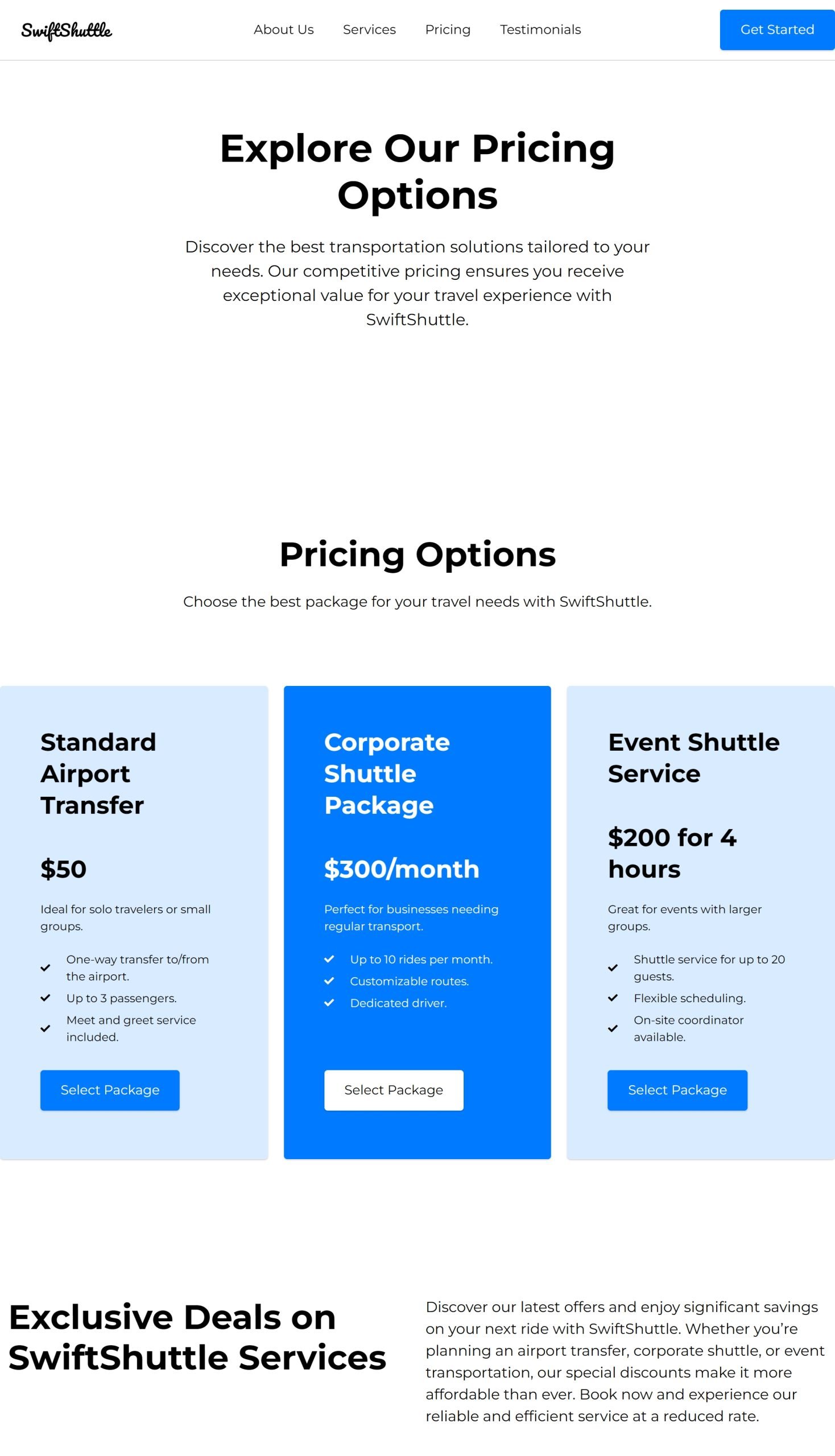 Pricing