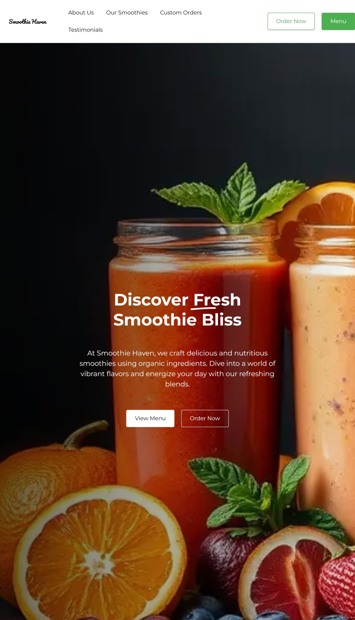 Our Smoothies