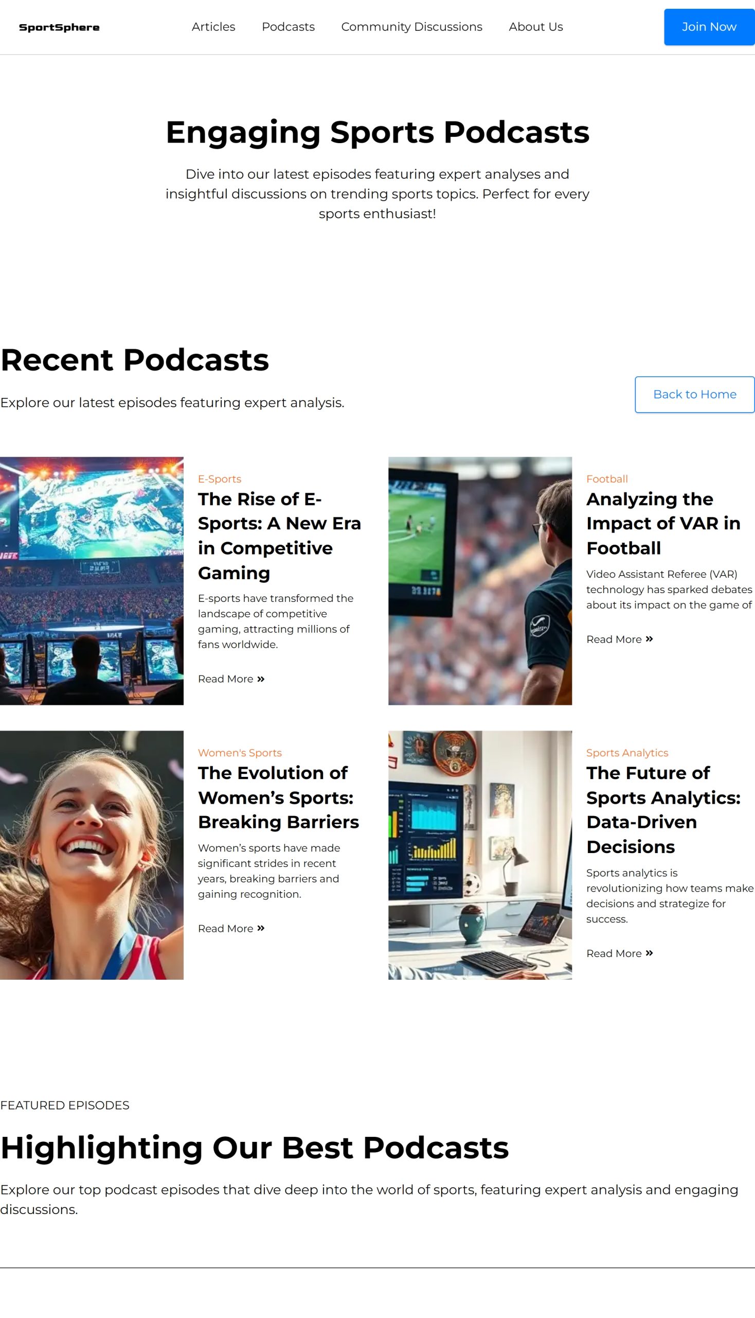 Podcasts
