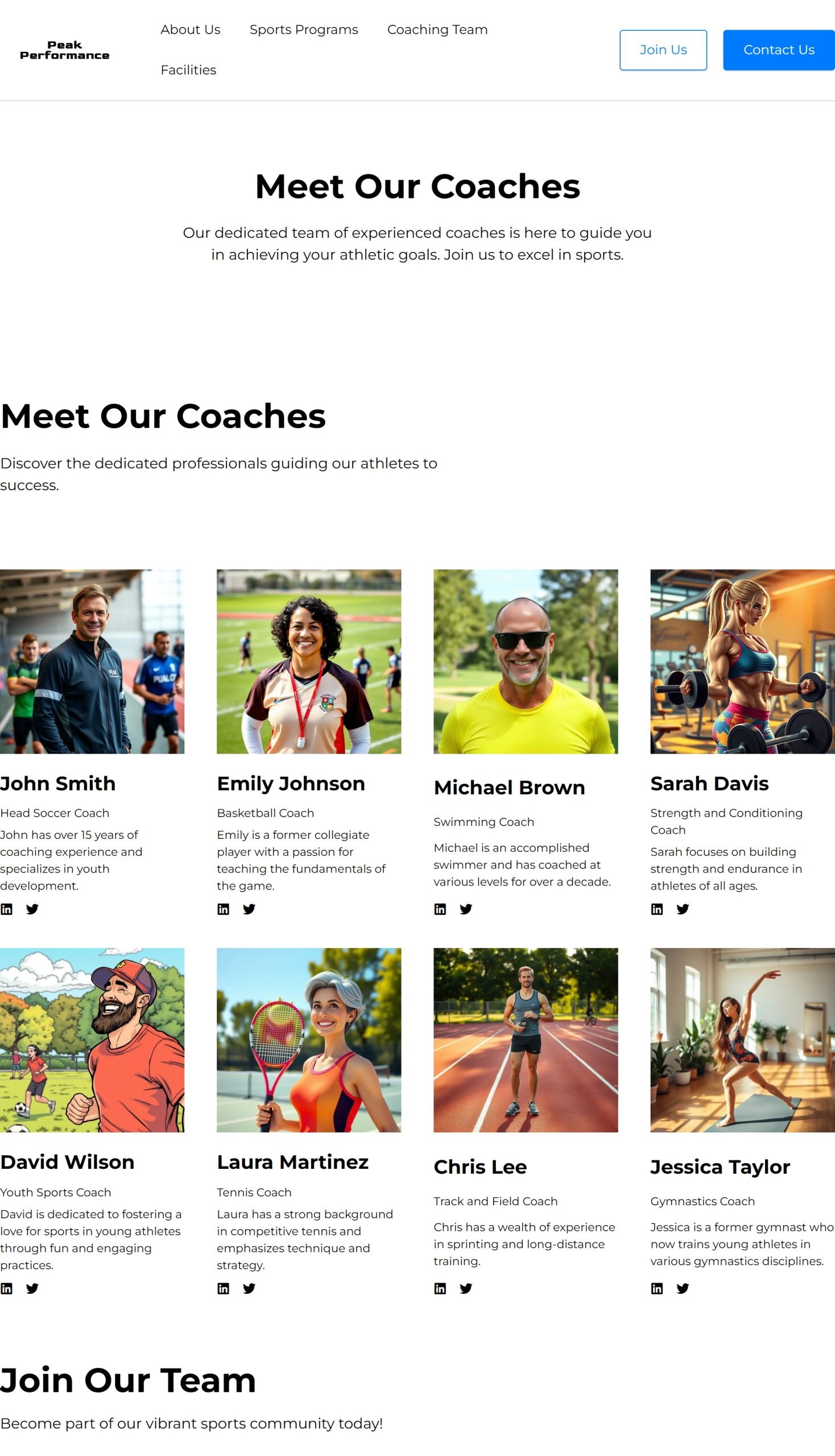 Coaching Team